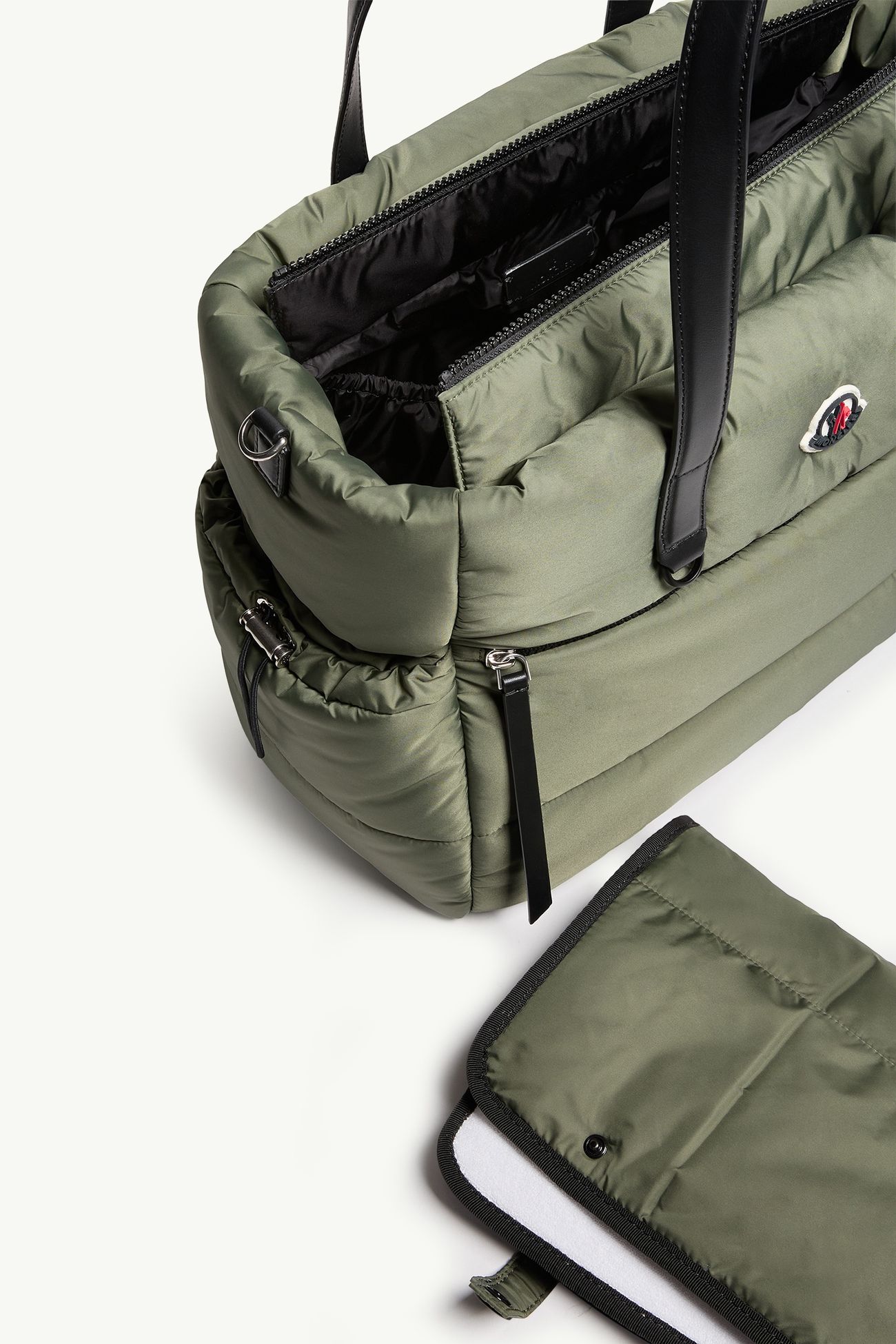 Sac à langer à logo Mixte Vert Olive Moncler 3