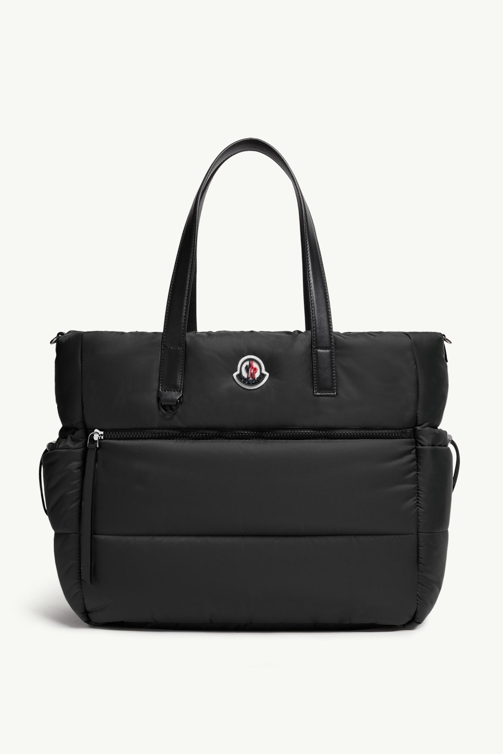 MONCLER ブラック マザーズバッグ Black Logo Diaper Bag - Accessories for Children | Moncler US