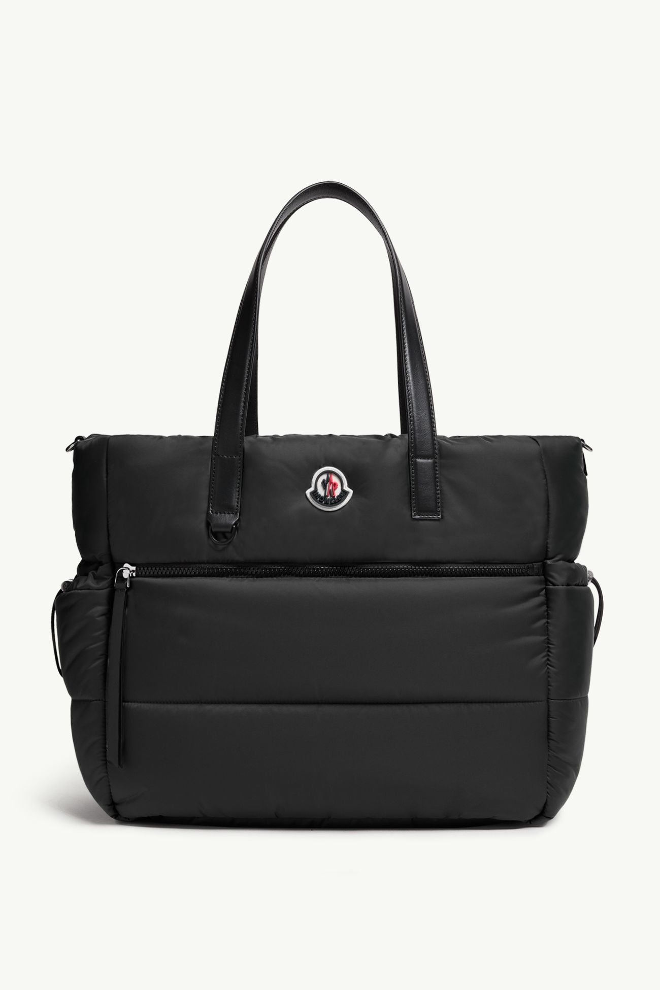 Logo Diaper Bag Gender Neutral Black Moncler 0