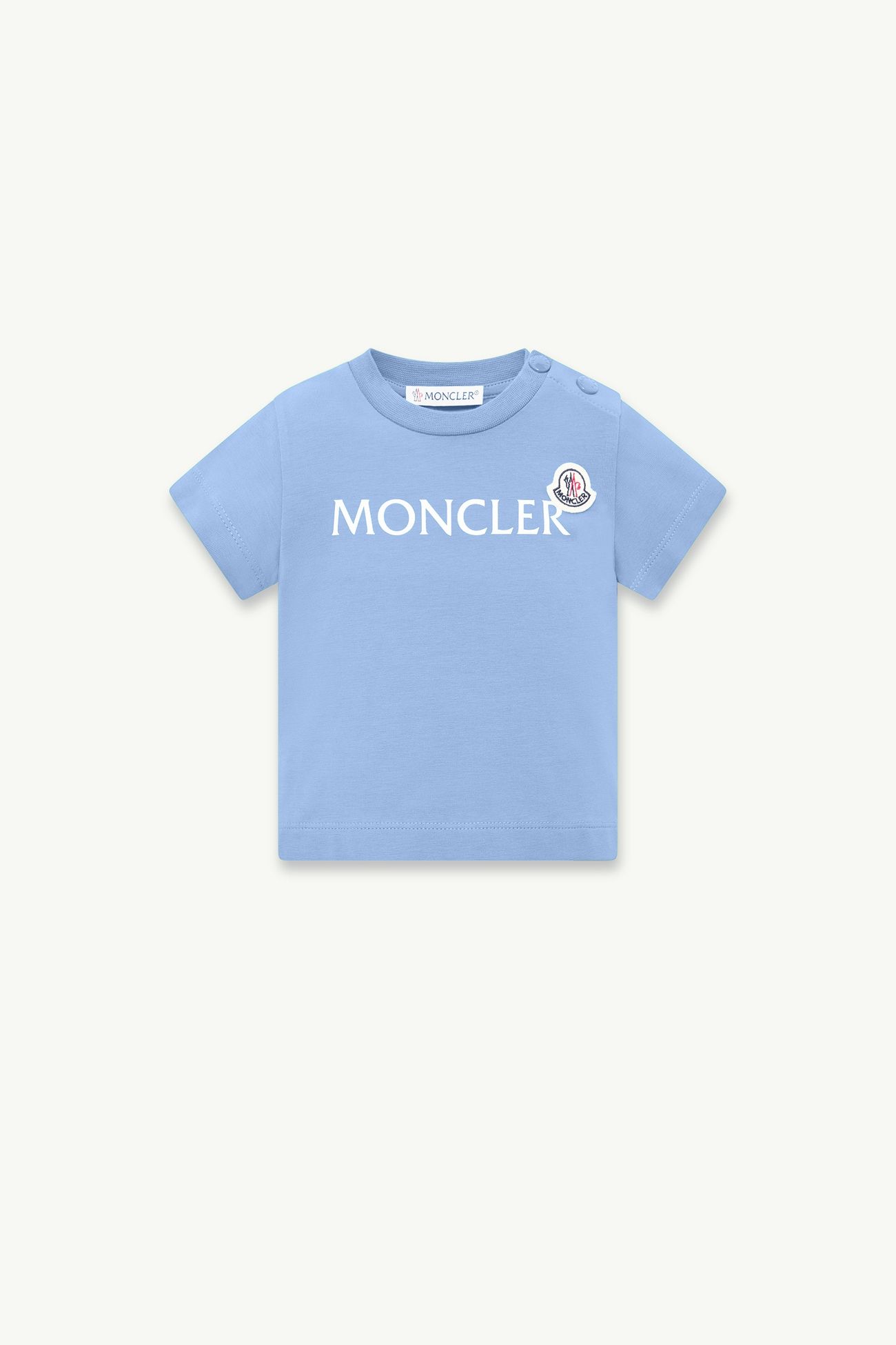 Tシャツ ボーイズ ライトブルー Moncler 0