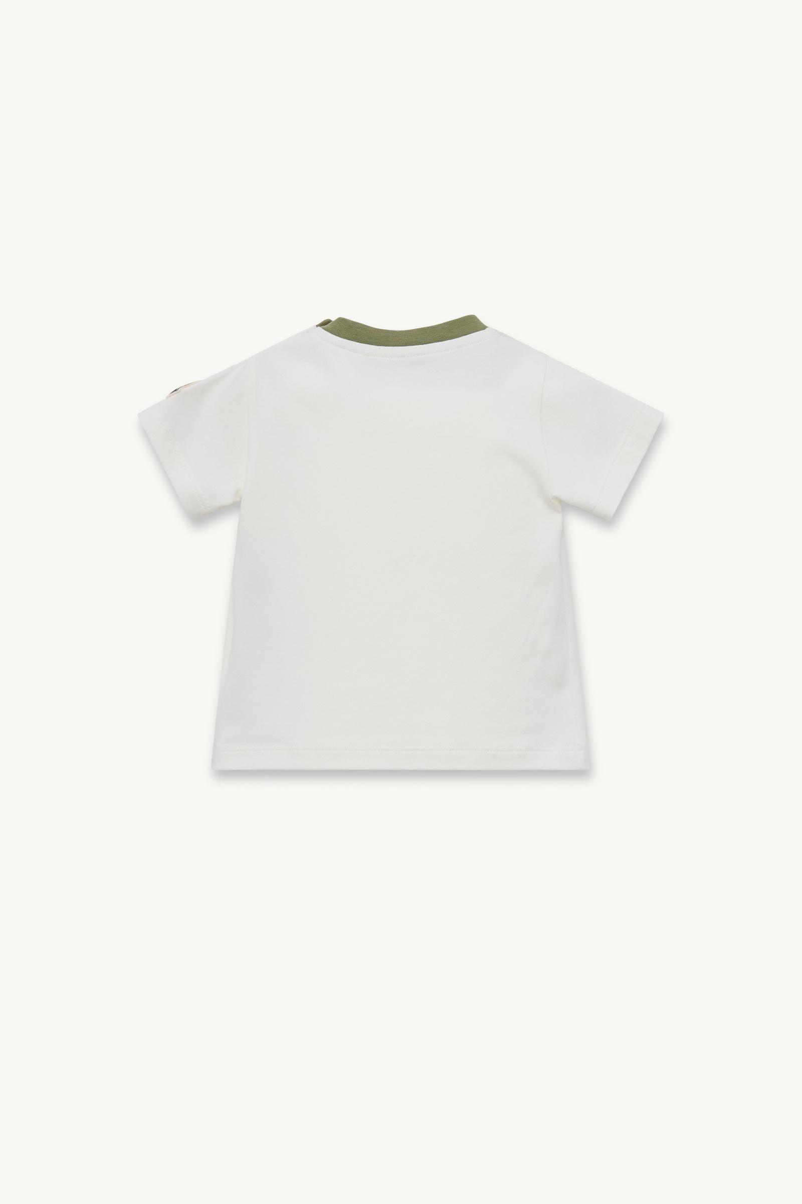 MONCLER ホワイト Tシャツ　12a White MonDuck Print Cotton Blend T-Shirt - Clothing for Children