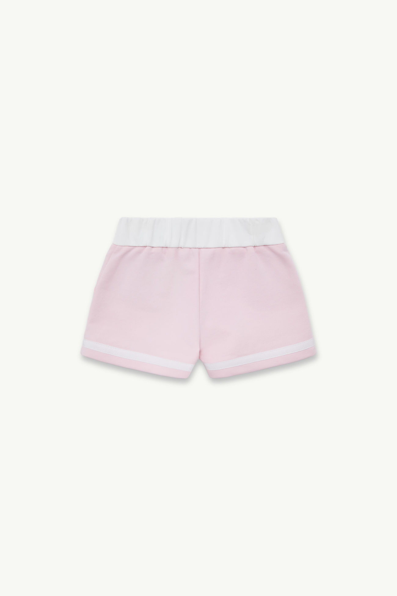 Shorts de mezcla de algodón con logotipo Niña Rosado Moncler 2