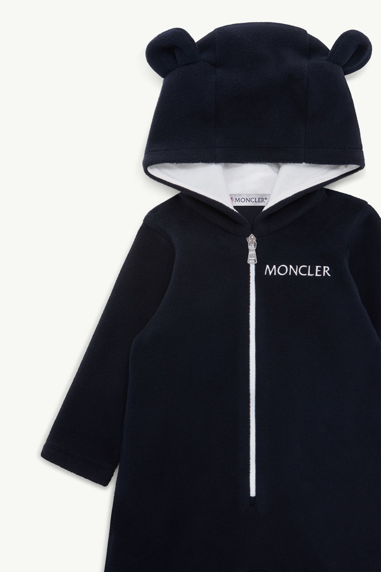 Pelele con orejas de osito de peluche De Género Neutro Azul marino Moncler 1