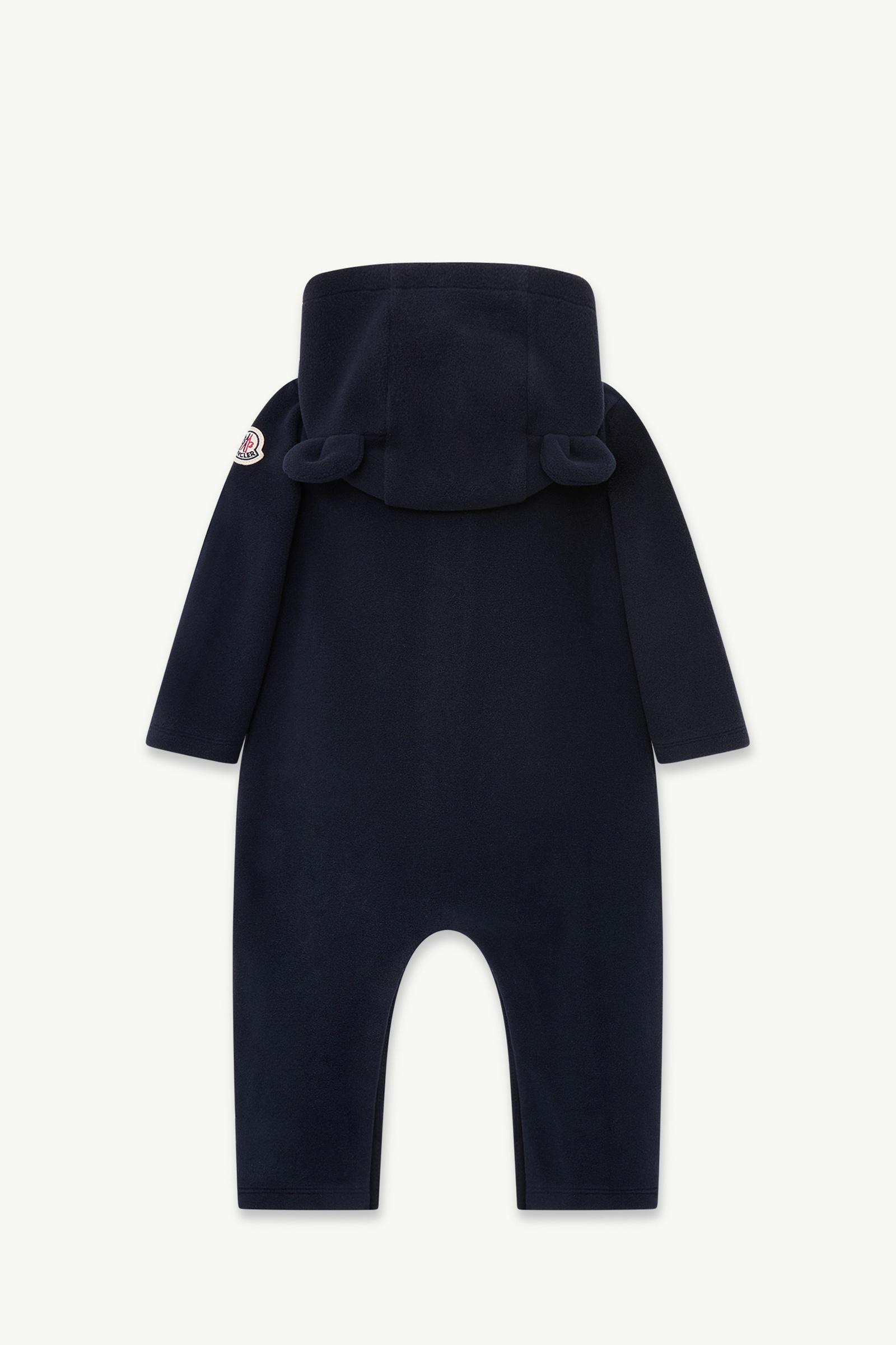 Navy Blue Baby Grow with Teddy Bear Ears - Clothing for Children