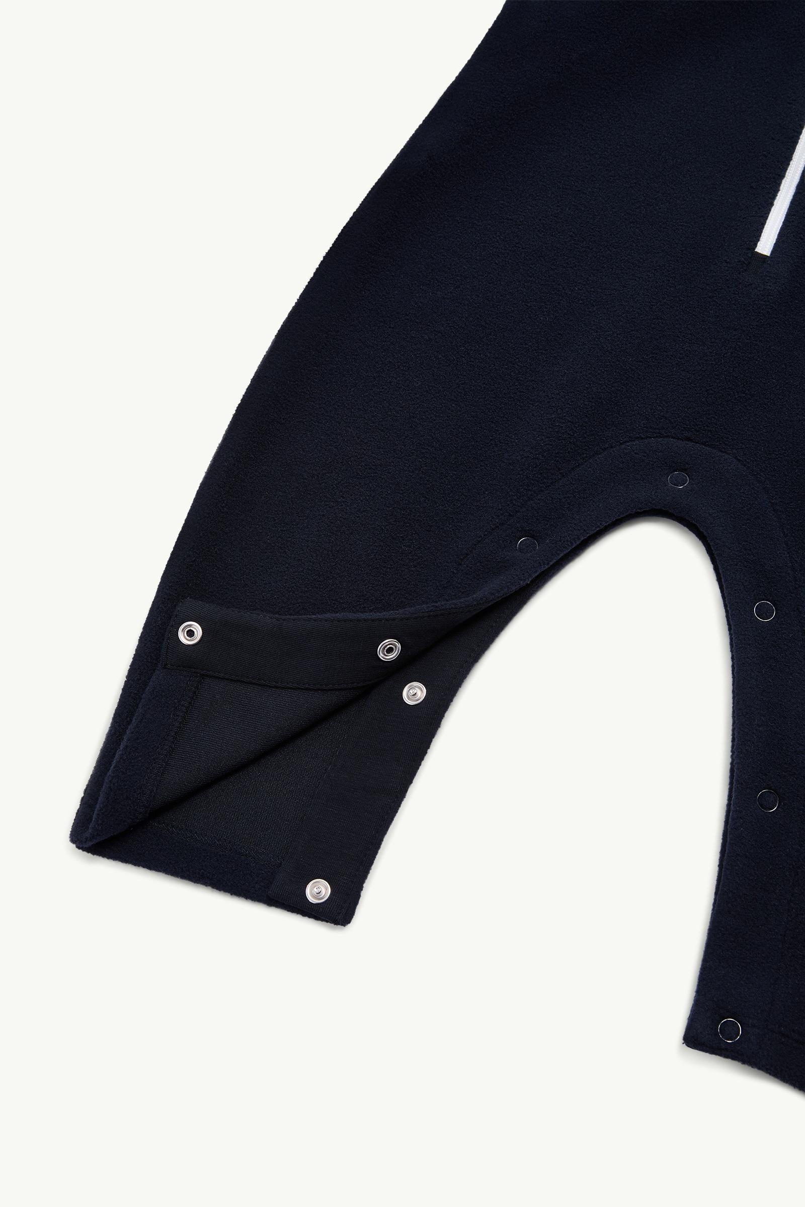 Navy Blue Baby Grow with Teddy Bear Ears - Clothing for Children