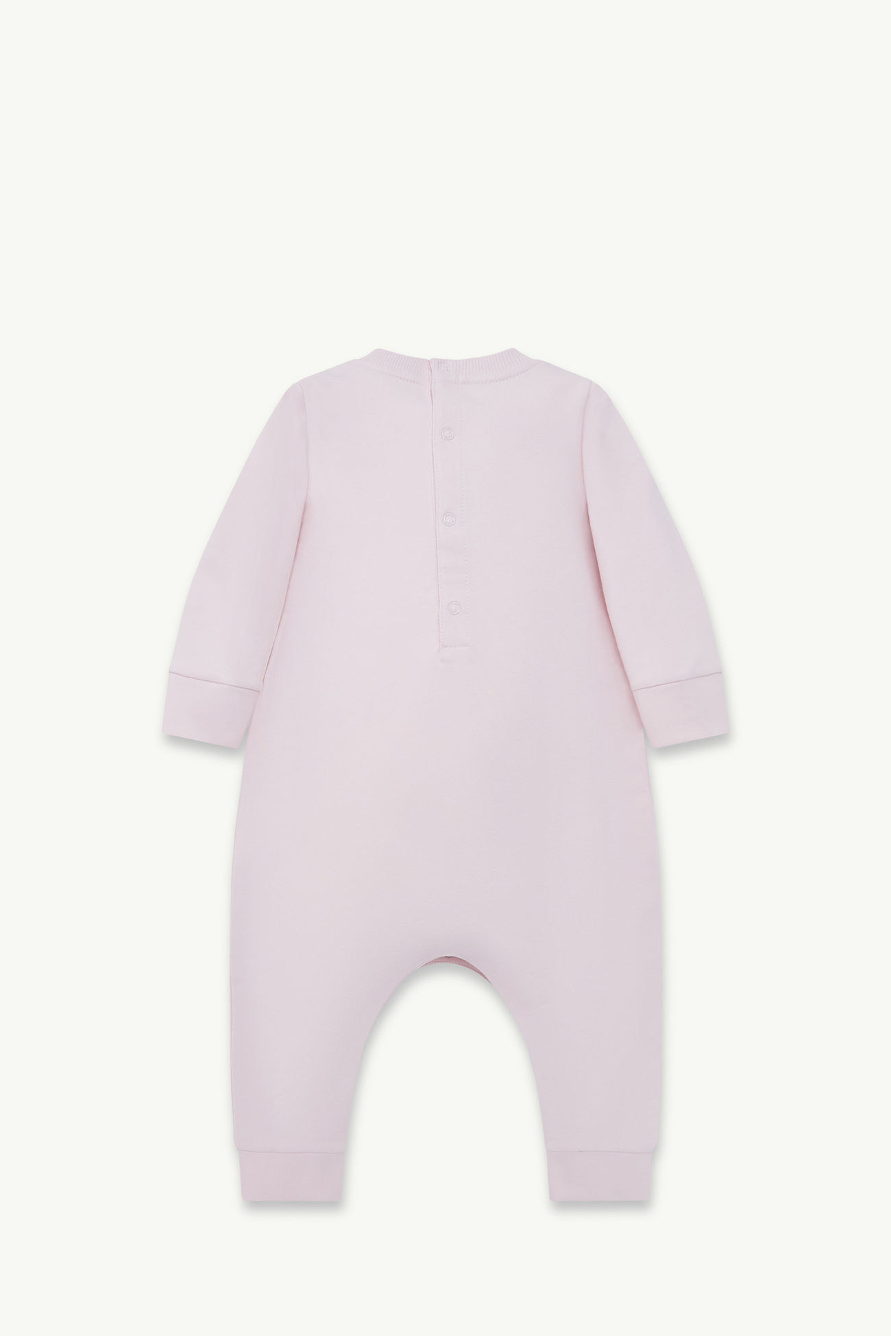 Babystrampler aus Baumwolle mit Logo Mädchen Hellpink Moncler 2