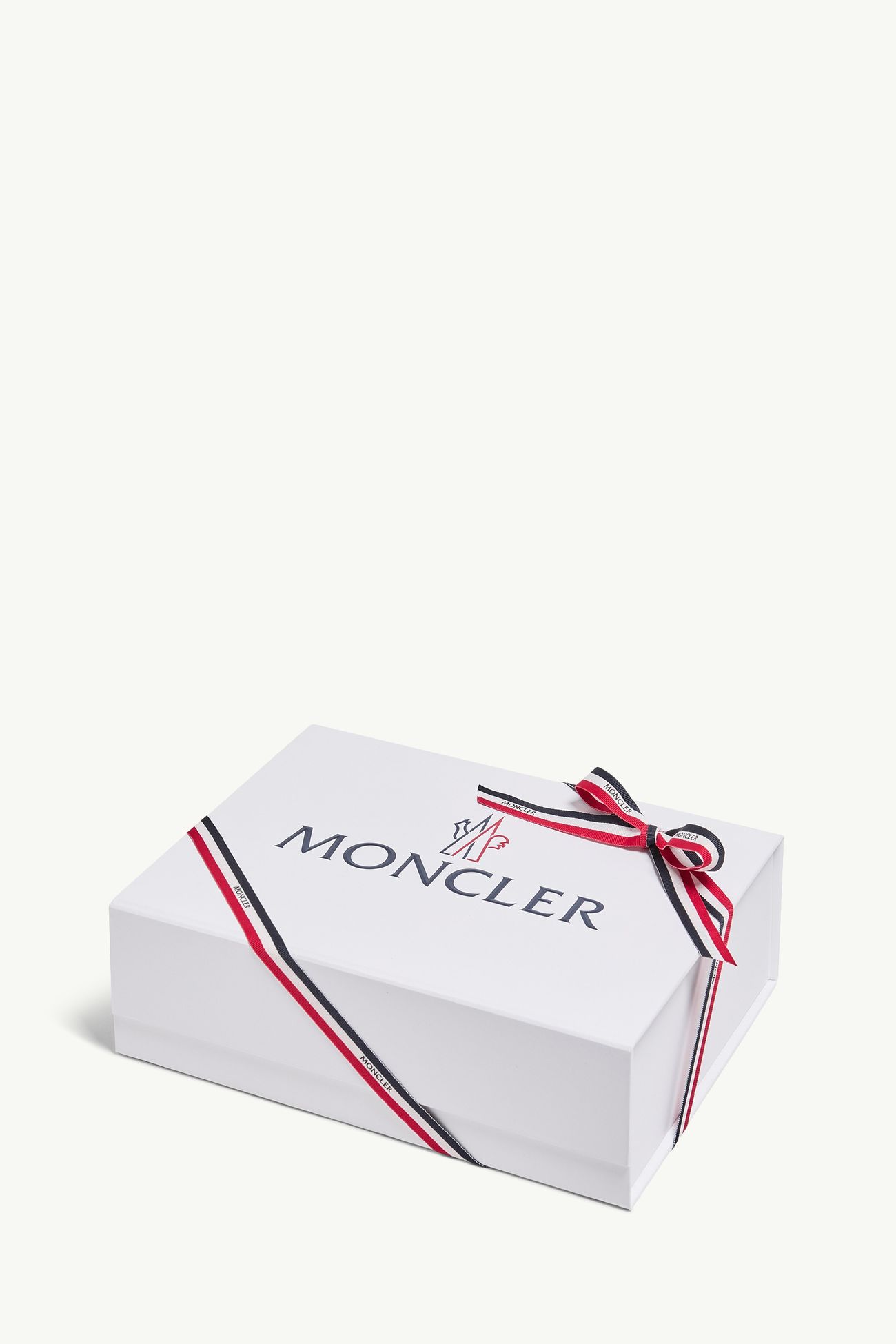 Gestreiftes Set aus Baumwolle mit Geschenkbox Genderneutral Beige & Weiss Moncler 4