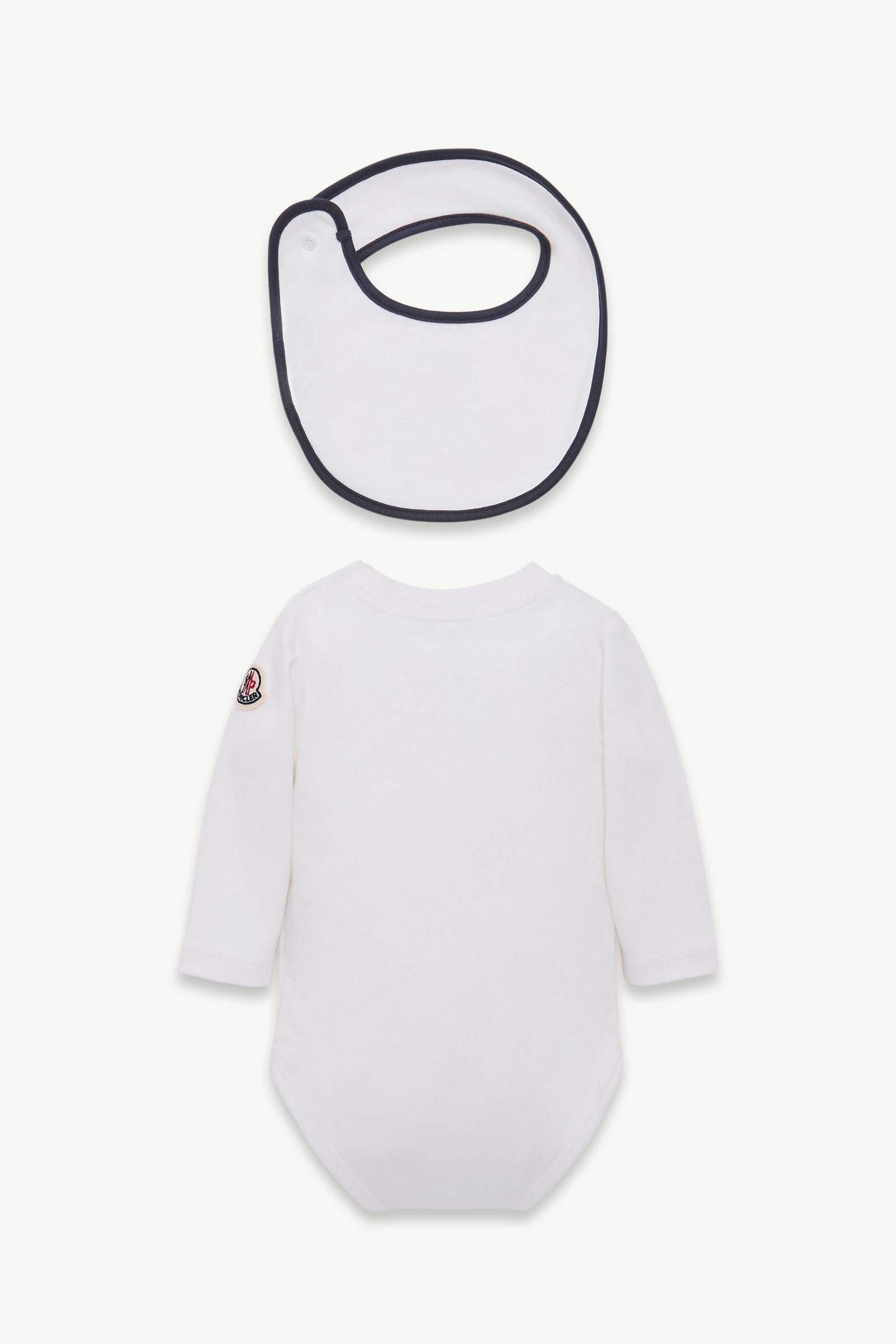 White Teddy Bear Logo Cotton Set with Gift Box - Clothing for