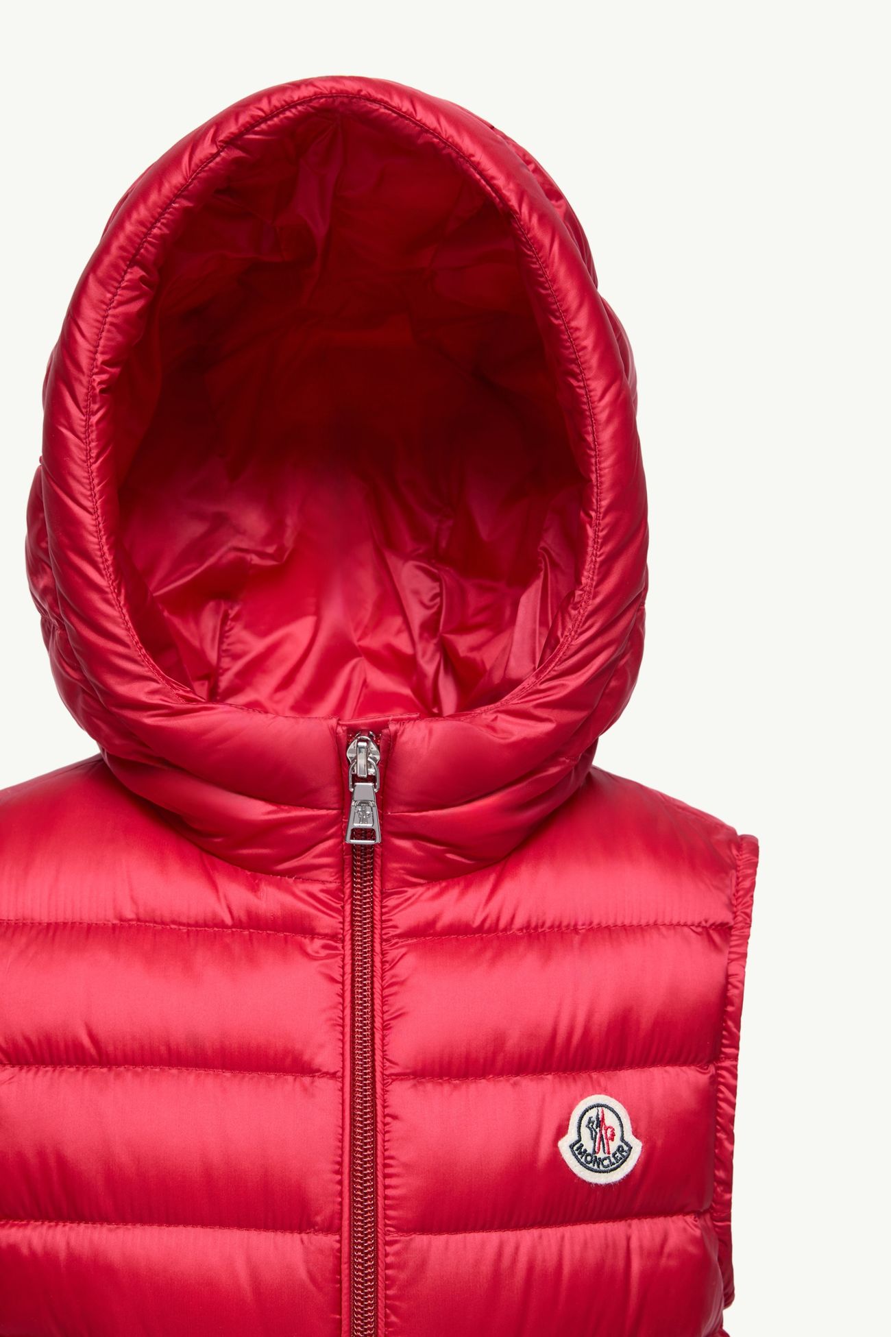 Uzzay男童连帽羽绒马甲 男童 浆果红 Moncler 2