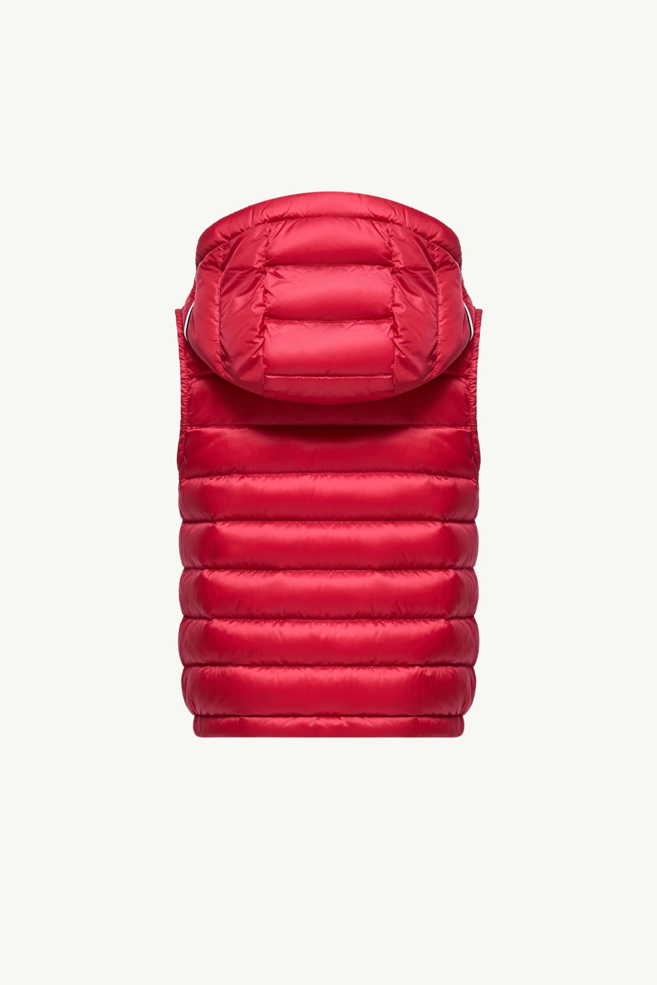 Doudoune sans manches à capuche Uzzay Garçon Rouge Framboise Moncler 3
