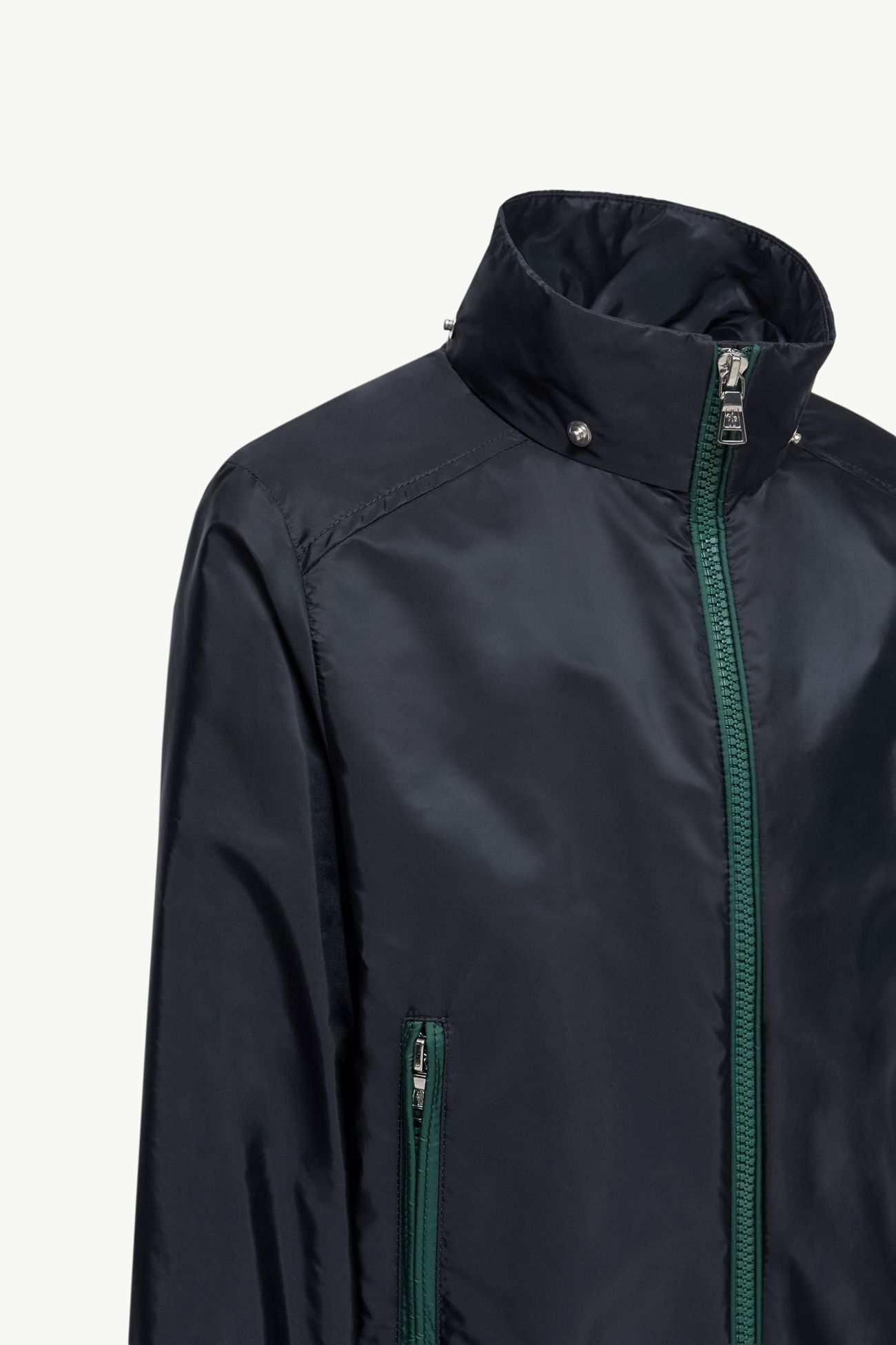 Banu Hooded Jacket Boy Navy Blue Moncler 1