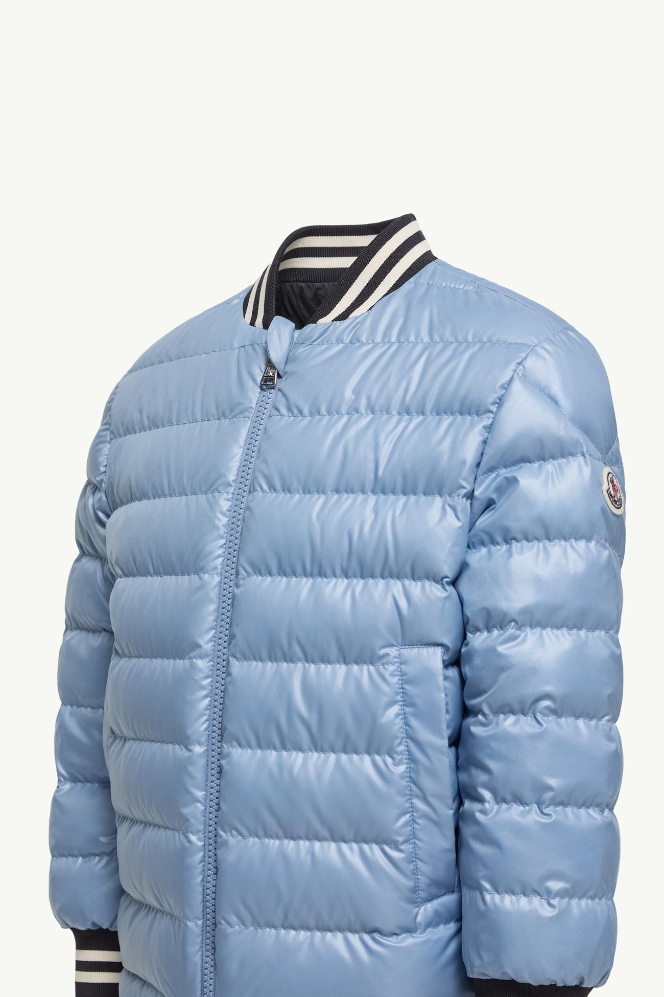 Cemal男童双面羽绒飞行员夹克外套 男童 海军蓝色 Moncler 4