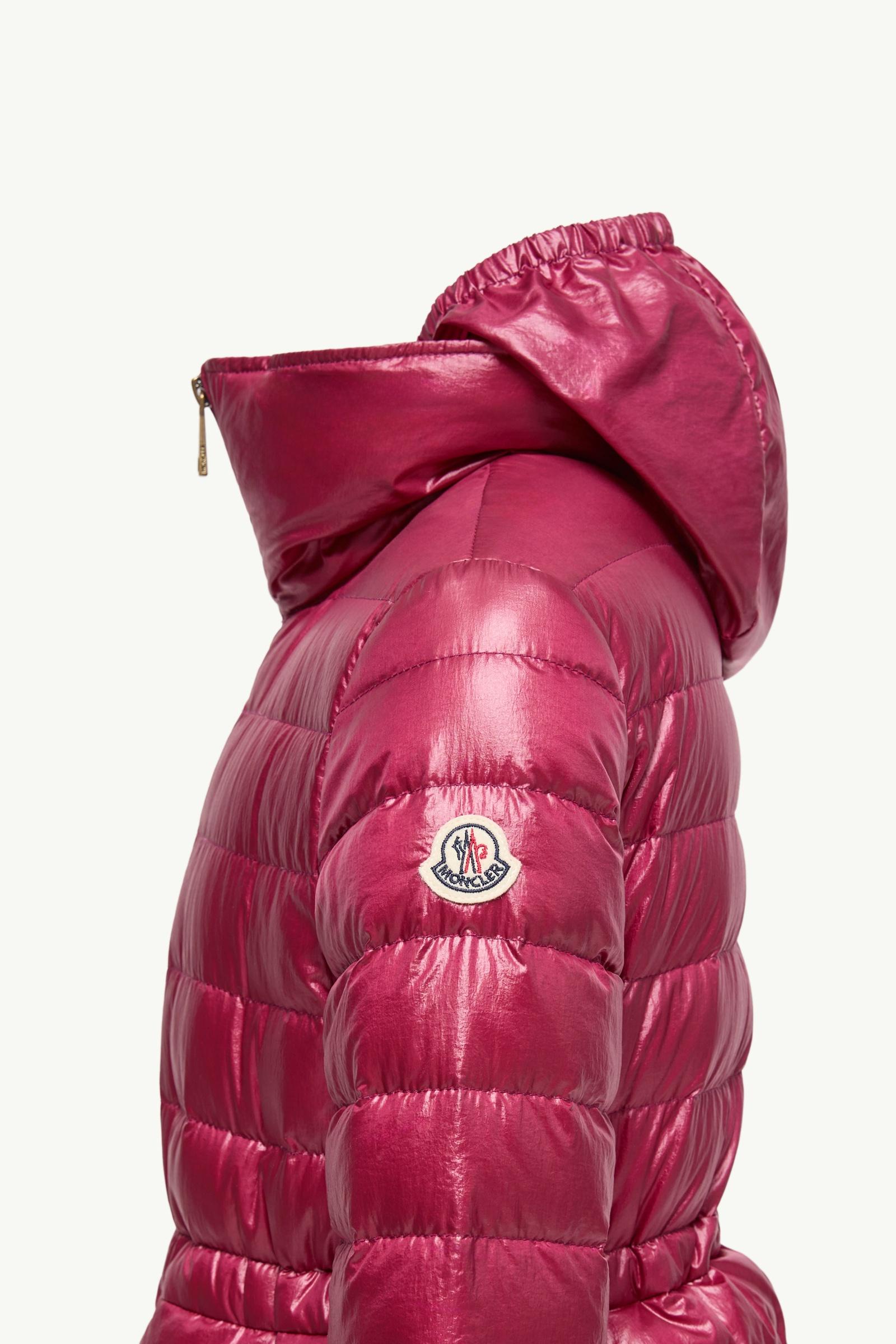 MONCLER 赤 ダウンジャケット　 95cm レッドコーラル Fem ダウンジャケット : ダウンジャケット&ジレ 向けの