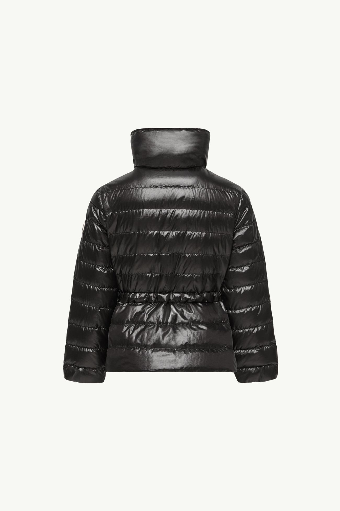 Fem Hooded Down Jacket Girl Black Moncler 2