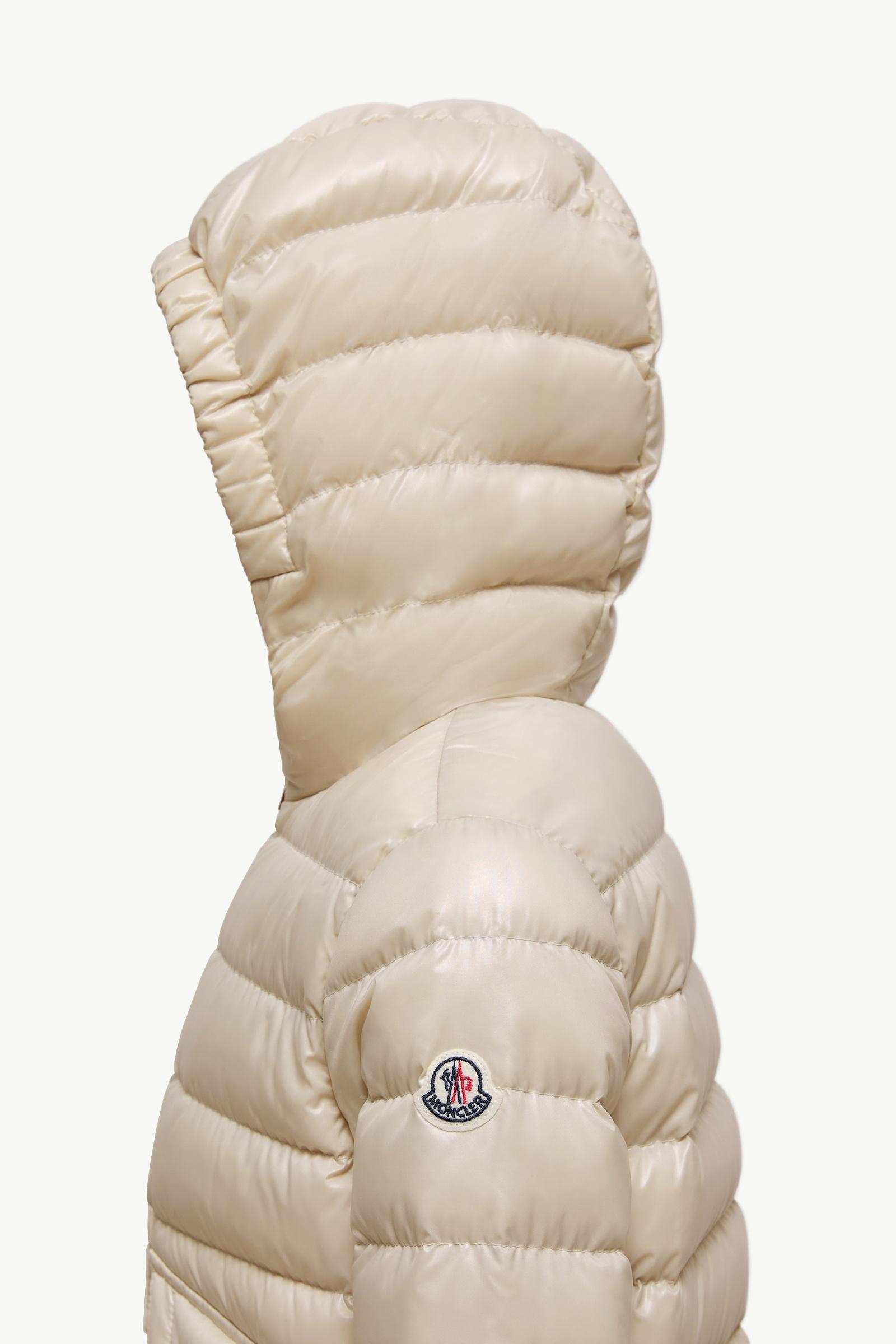 Light Beige Ela Hooded Down Jacket - Down Jackets & Vests for