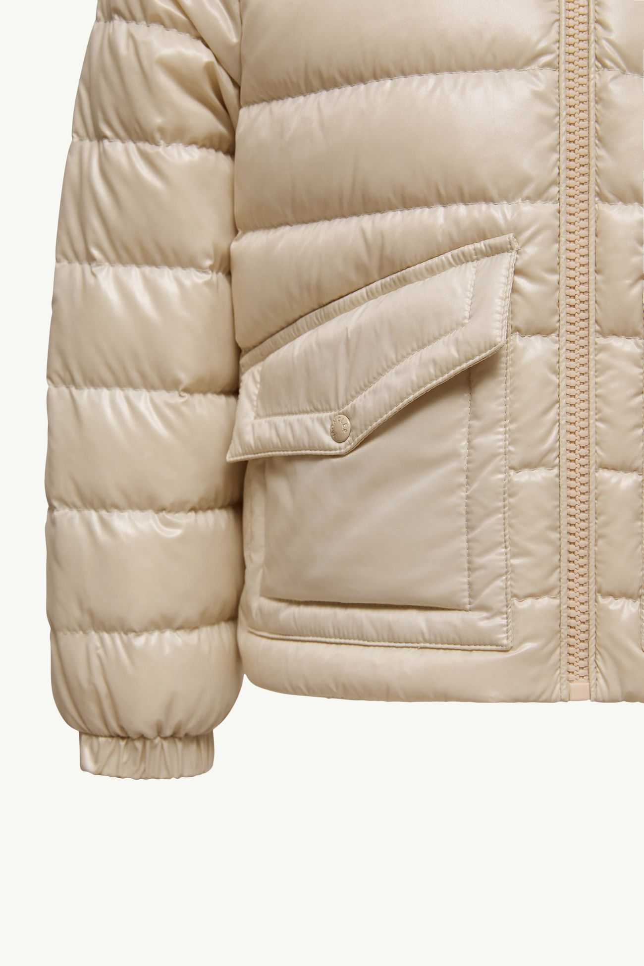 Ela女童连帽羽绒夹克外套 女童 浅米色 Moncler 4