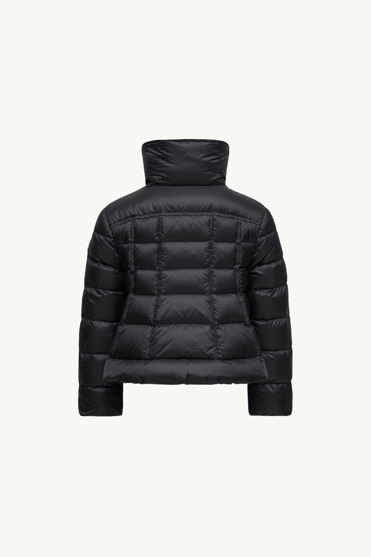 Doudoune courte à matelassage en carré Ayfer Fille Bleu marine Moncler 3