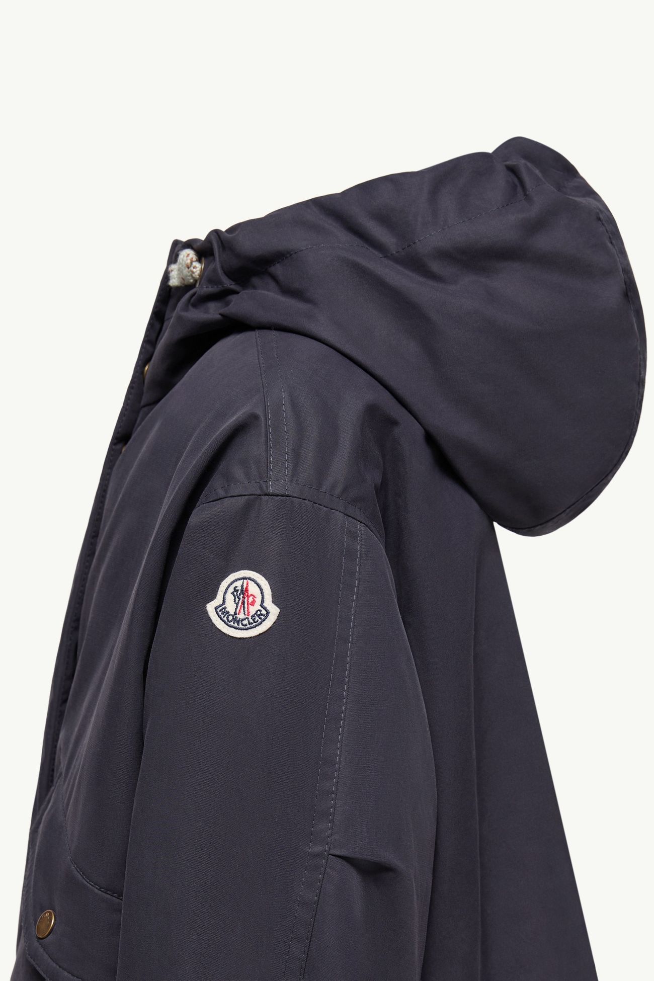Eucalyptus連帽羽絨外套 女童 海軍藍色 Moncler 2