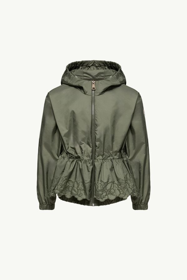 Manolya 후드 재킷 키즈 여아 올리브 그린 Moncler 0