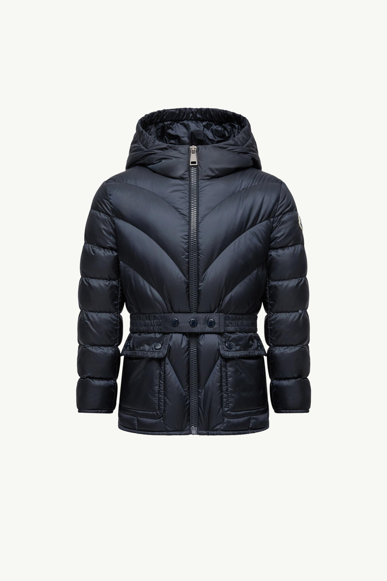 Night Blue Argenno Hooded Down Jacket - Down Jackets & Vests for
