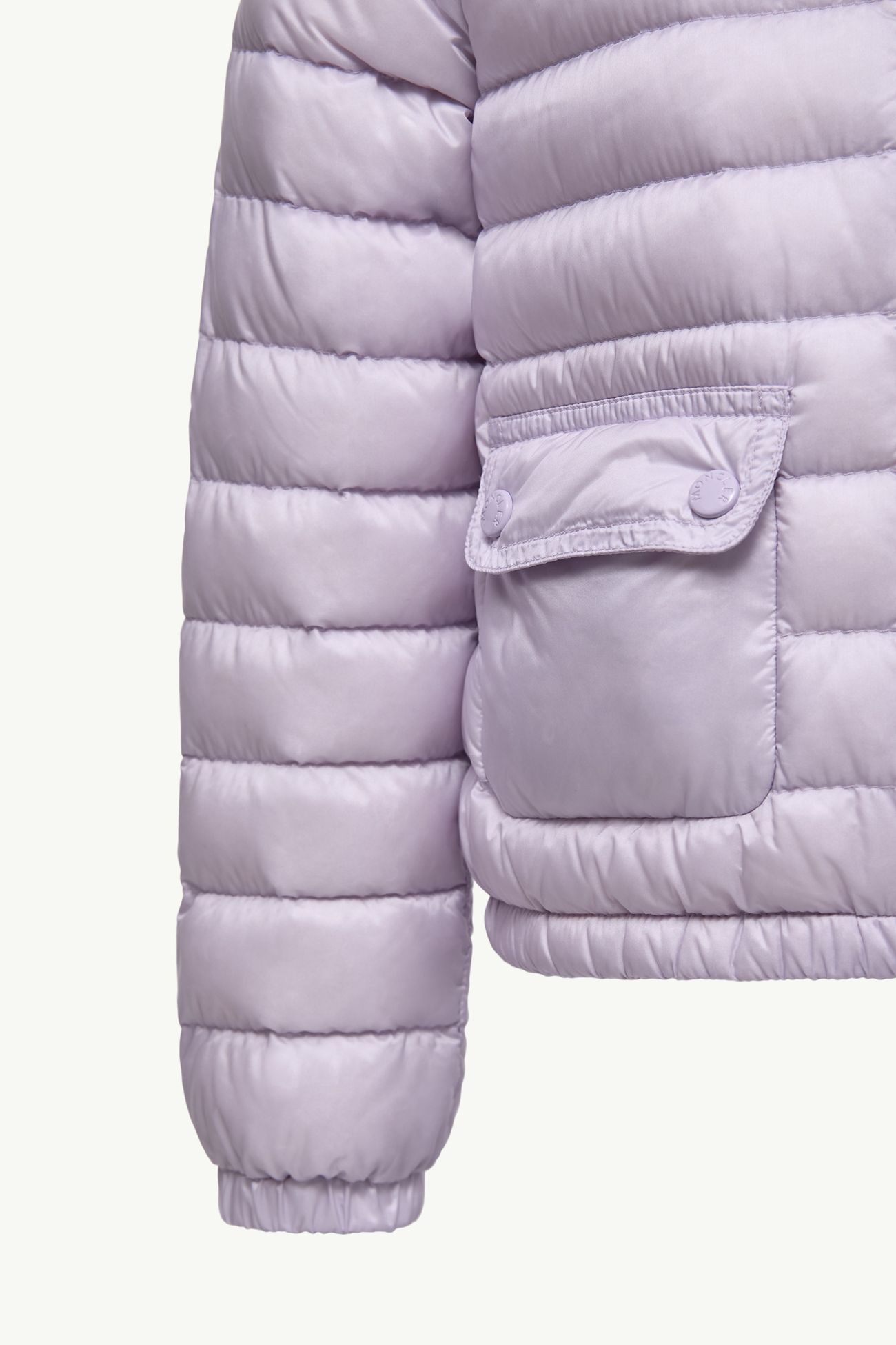 Lans verstaubare Daunenjacke Mädchen Flieder Moncler 4