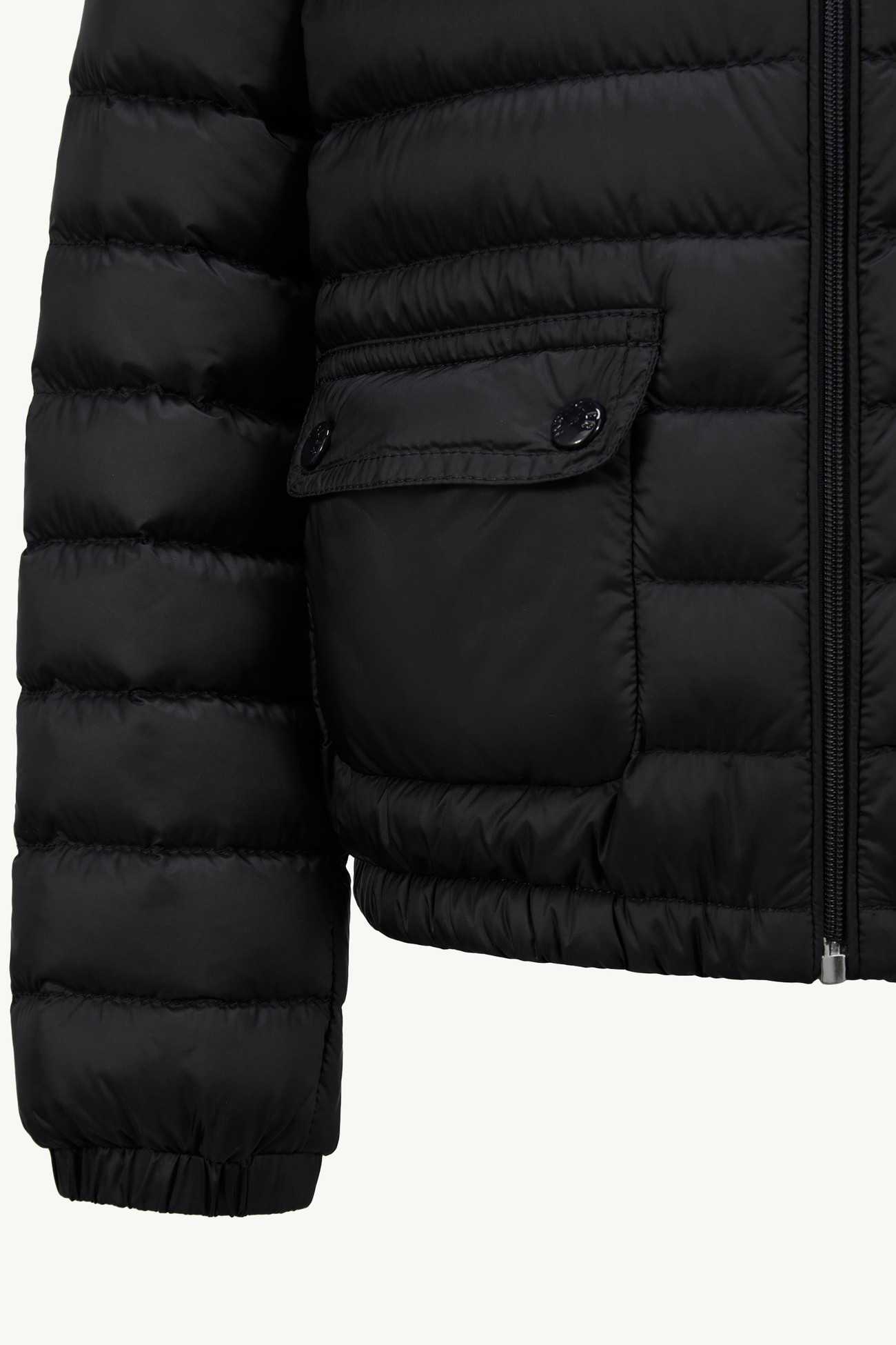 Piumino Lans ripiegabile Bambina Nero Moncler 3
