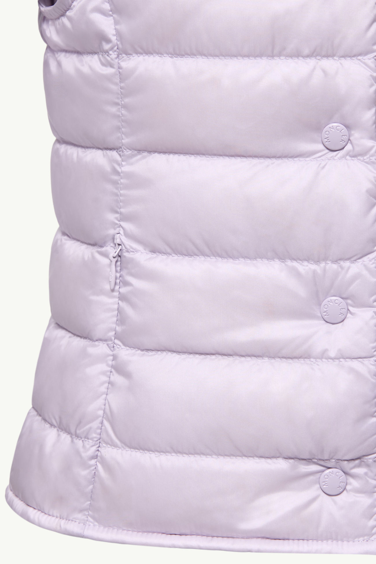 Liane可收納式羽絨背心 女童 紫丁香色 Moncler 3