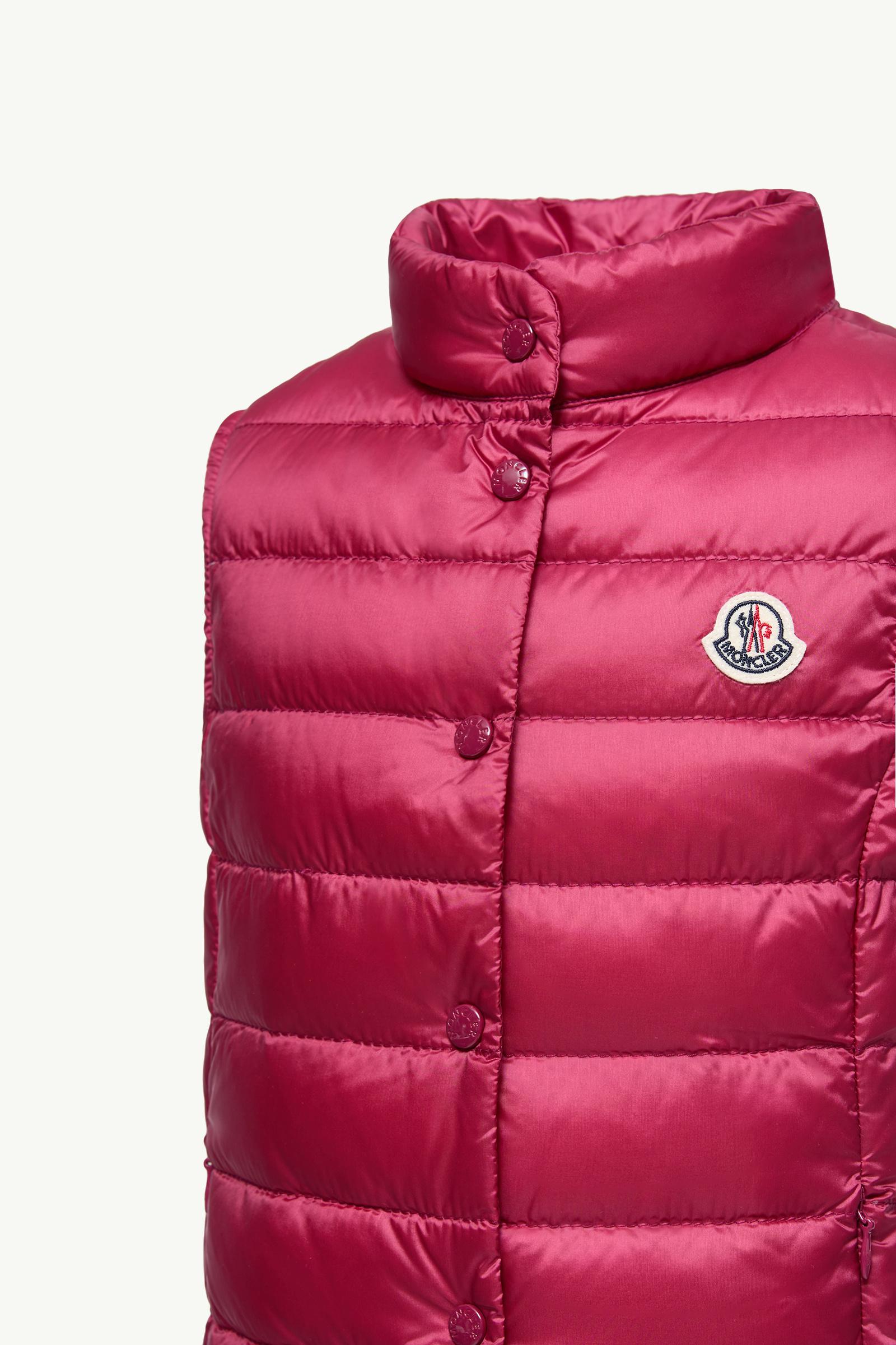 18212✨MONCLER モンクレール LIANE ダウンベスト ピンク 0 Raspberry Pink Liane Packable Down Vest - Down Jackets & Vests for