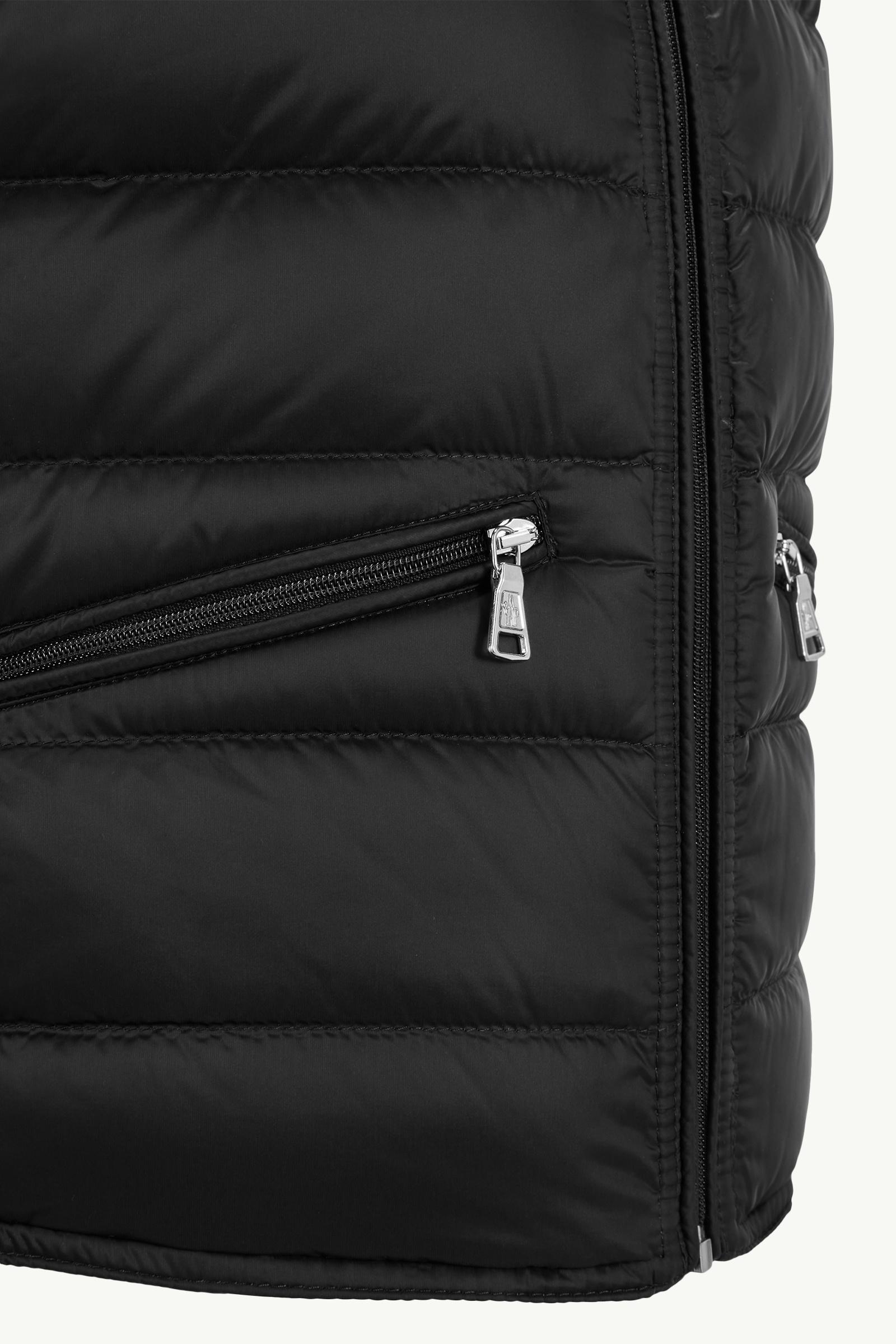Black Gui Packable Down Vest - Down Jackets & Vests for Children