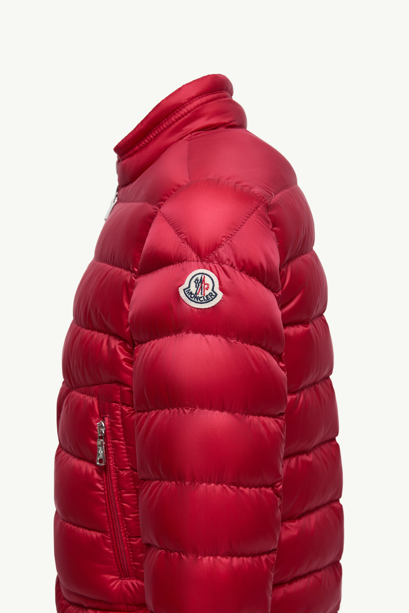 Acorus Packable Down Jacket Boy Berry Red Moncler 1