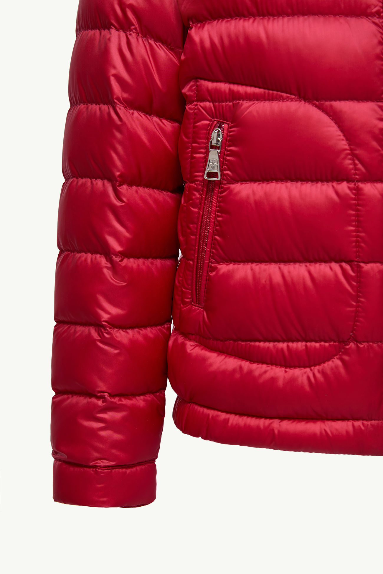 Doudoune repliable Acorus Garçon Rouge Framboise Moncler 3