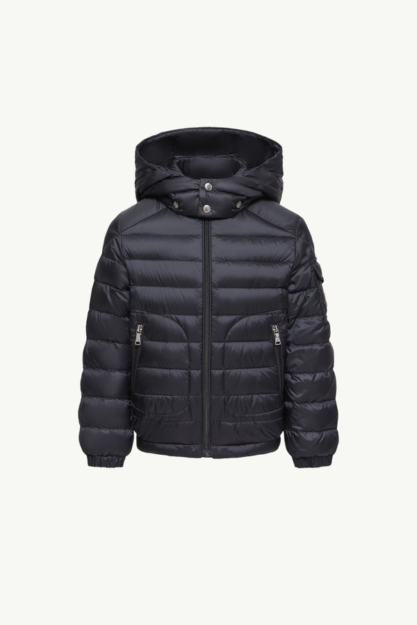Lauros Daunenjacke mit Kapuze Jungen Navyblau Moncler 0