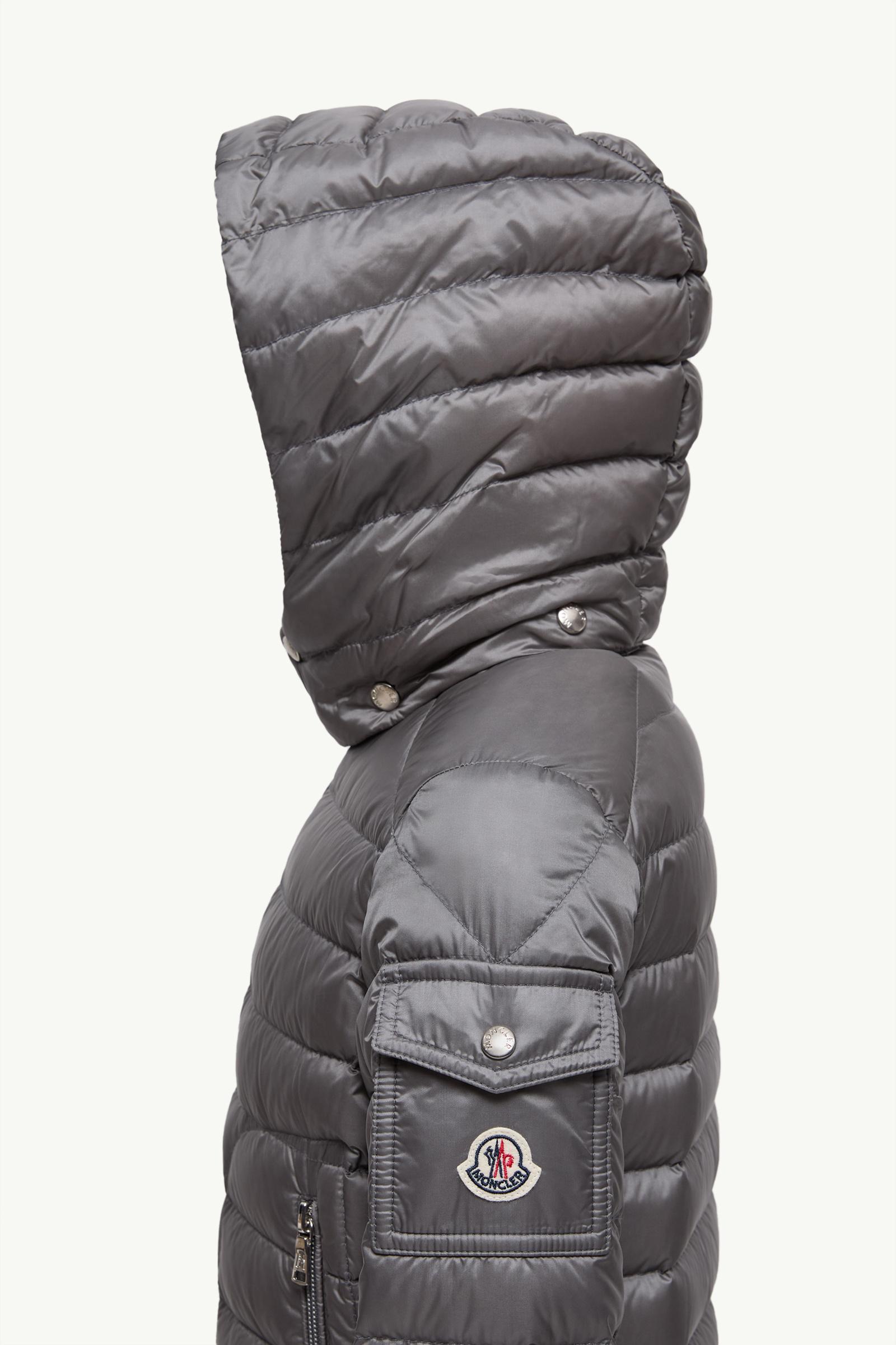 Grey Lauros Hooded Down Jacket - Down Jackets & Vests for Children