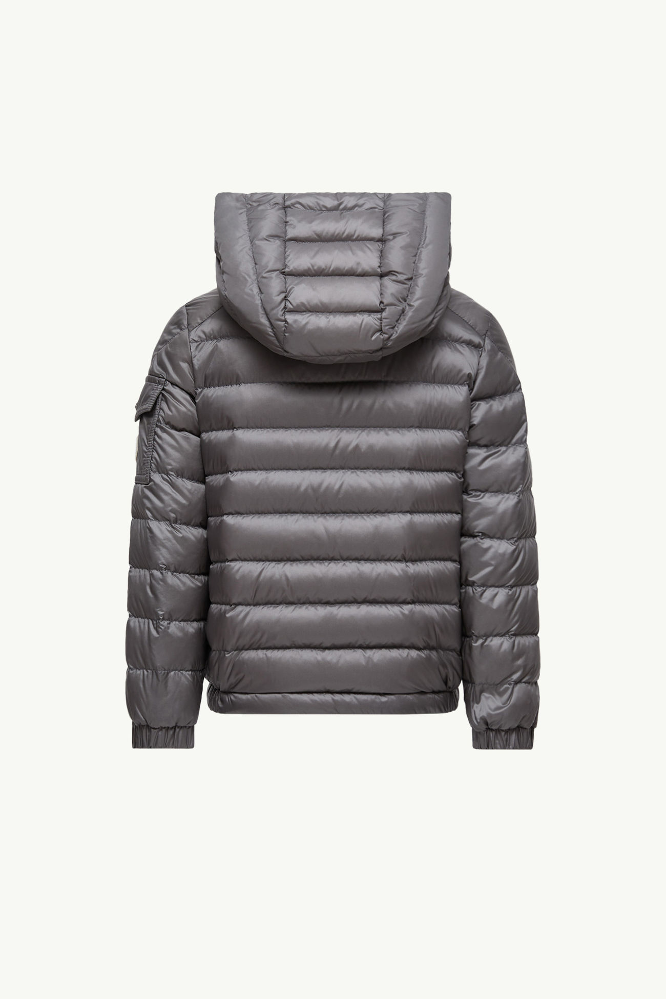 Lauros Hooded Down Jacket Boy Gray Moncler 2