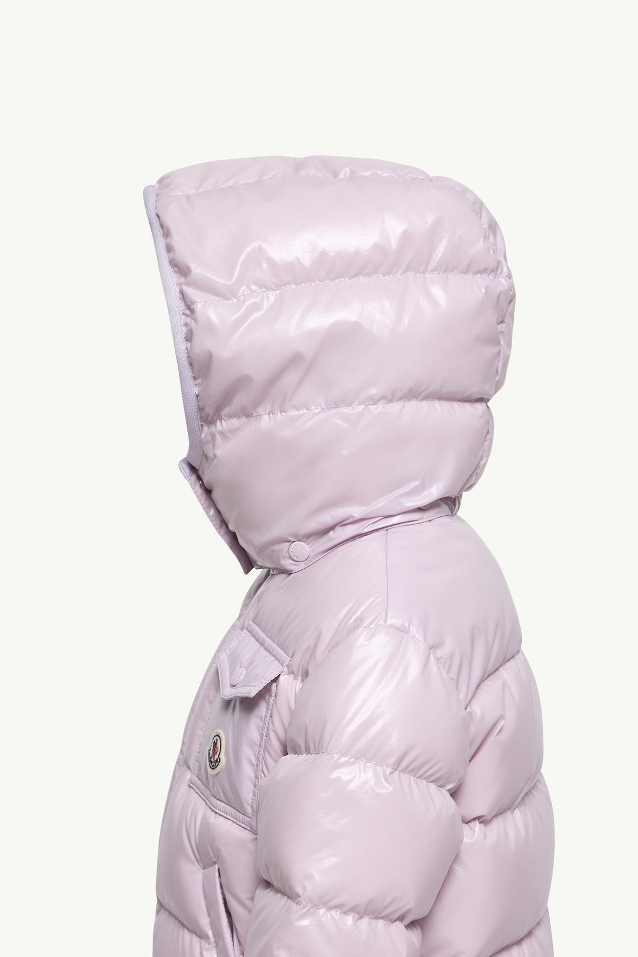 Andro Daunenjacke mit Kapuze Mädchen Flieder Moncler 2