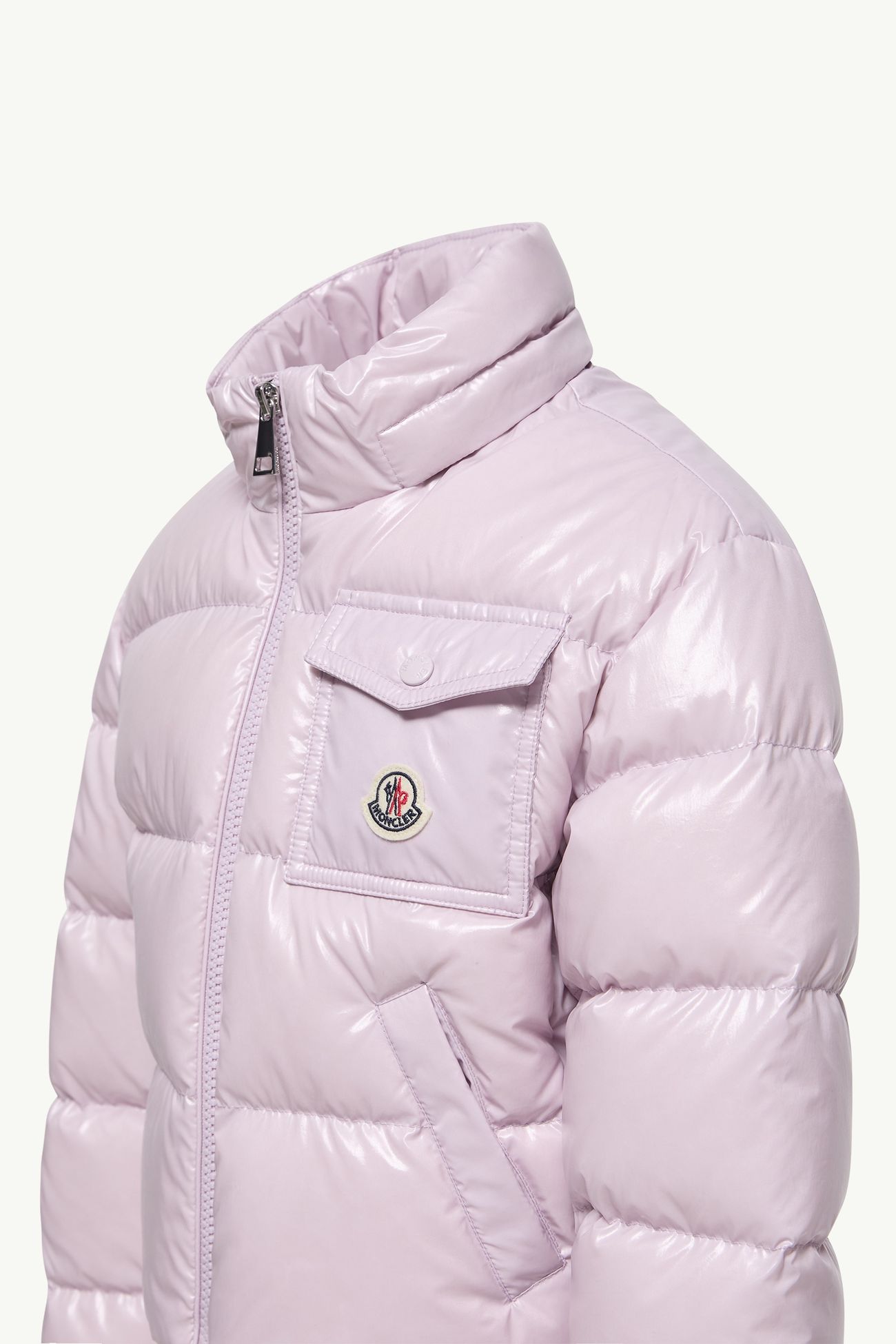 Plumífero con capucha Andro Niña Lila Moncler 4