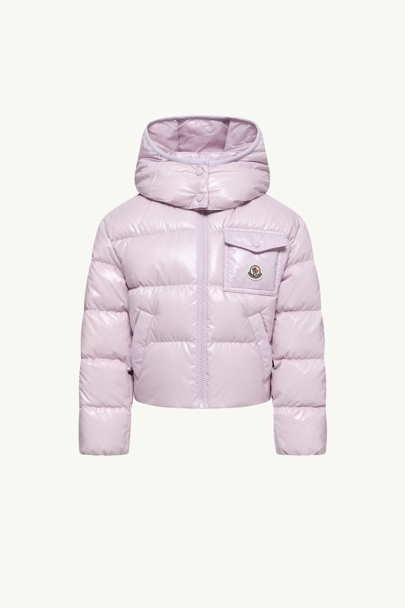 Doudoune à capuche Andro Fille Lilas Moncler 0