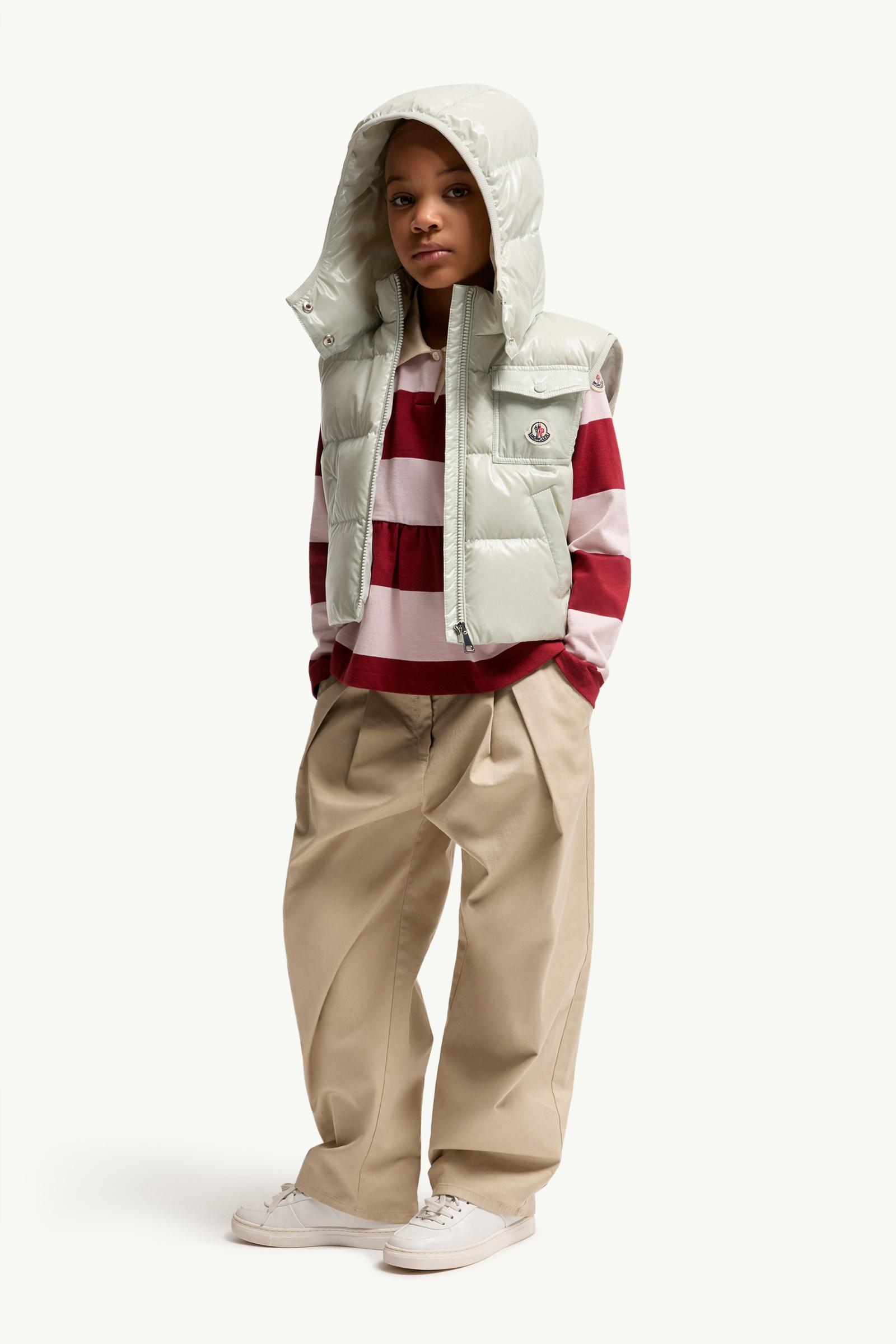 Light Green Kamile Hooded Down Vest - Down Jackets & Vests for