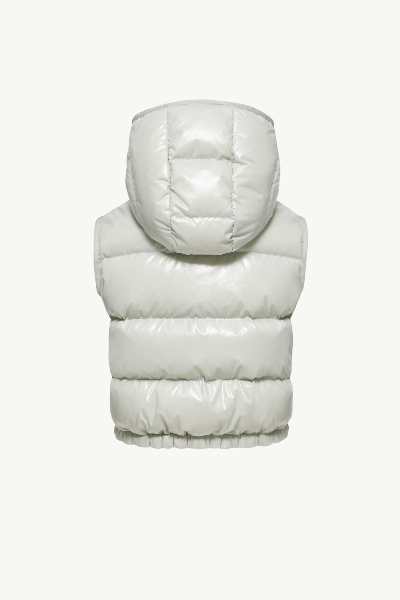 Light Green Kamile Hooded Down Vest - Down Jackets & Vests for