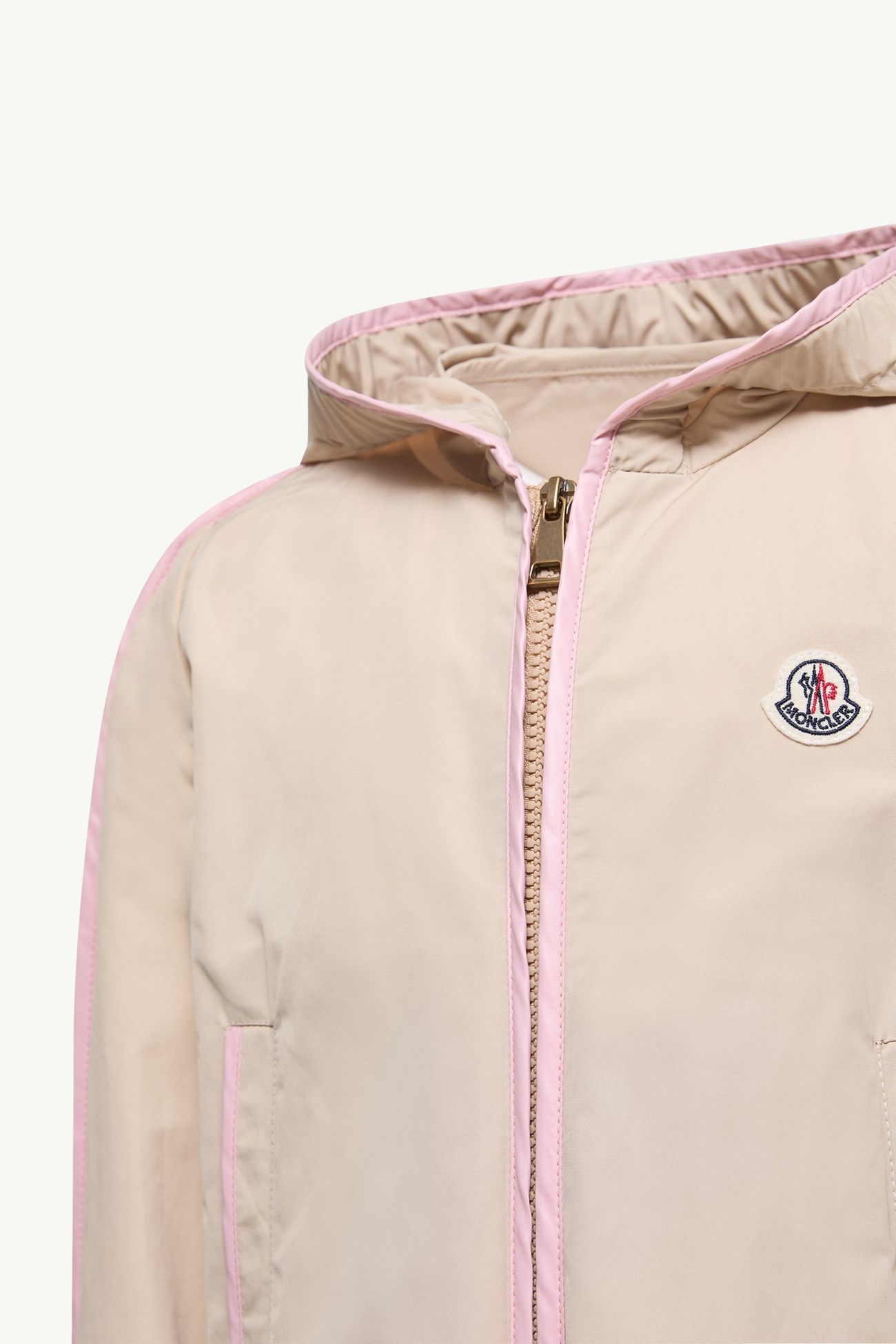 Chaqueta con capucha Sarracenia Niña Beige Claro Moncler 2