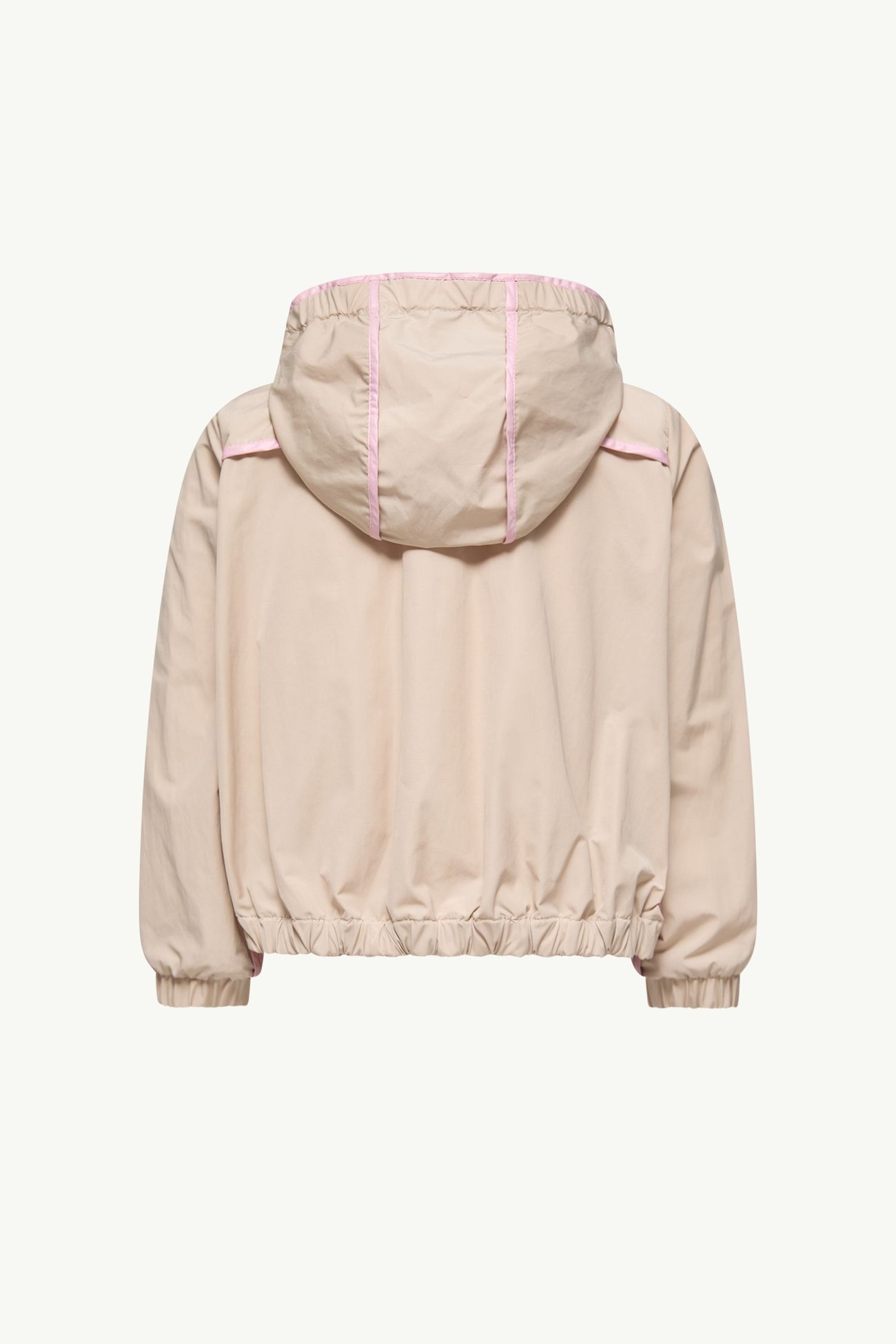 Sarracenia Hooded Jacket Girl Light Beige Moncler 3