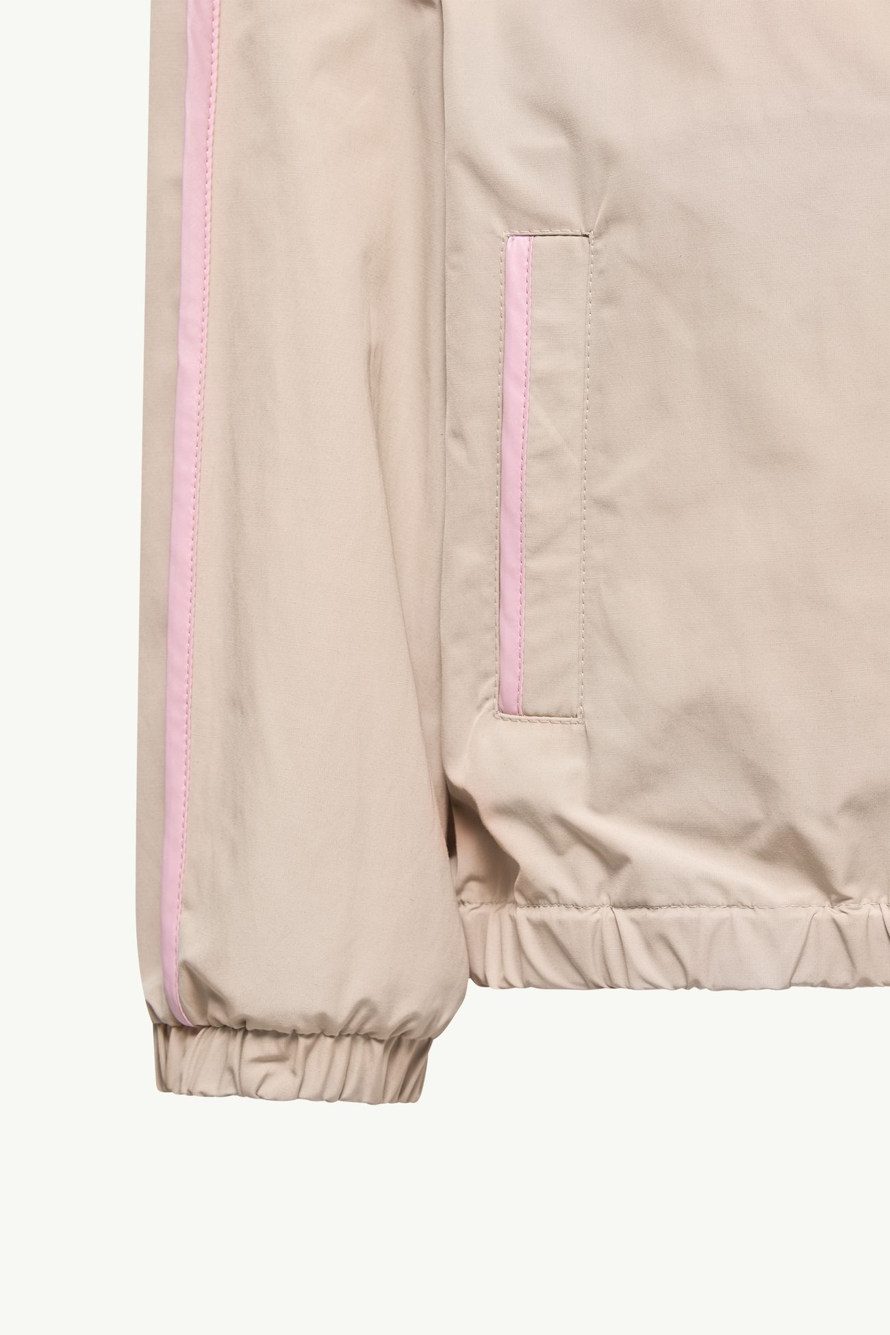 Giacca con cappuccio Sarracenia Bambina Beige Chiaro Moncler 4