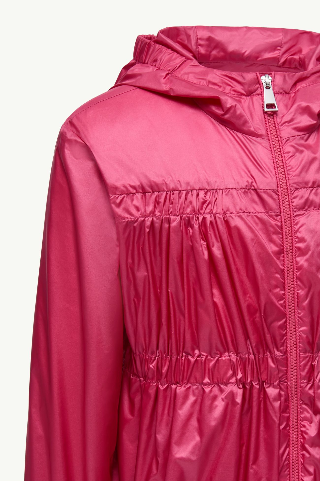 Veste Aulne en longue saison Fille Rose Coral Moncler 4