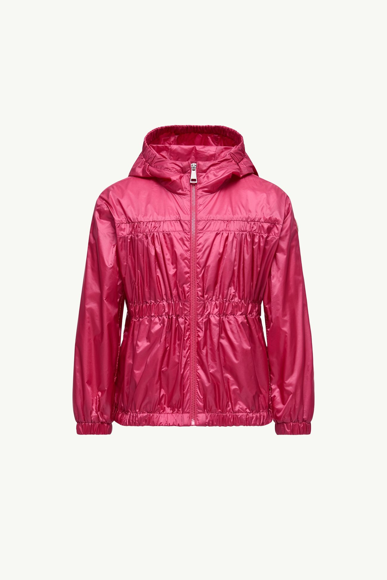 Veste Aulne en longue saison Fille Rose Coral Moncler 0