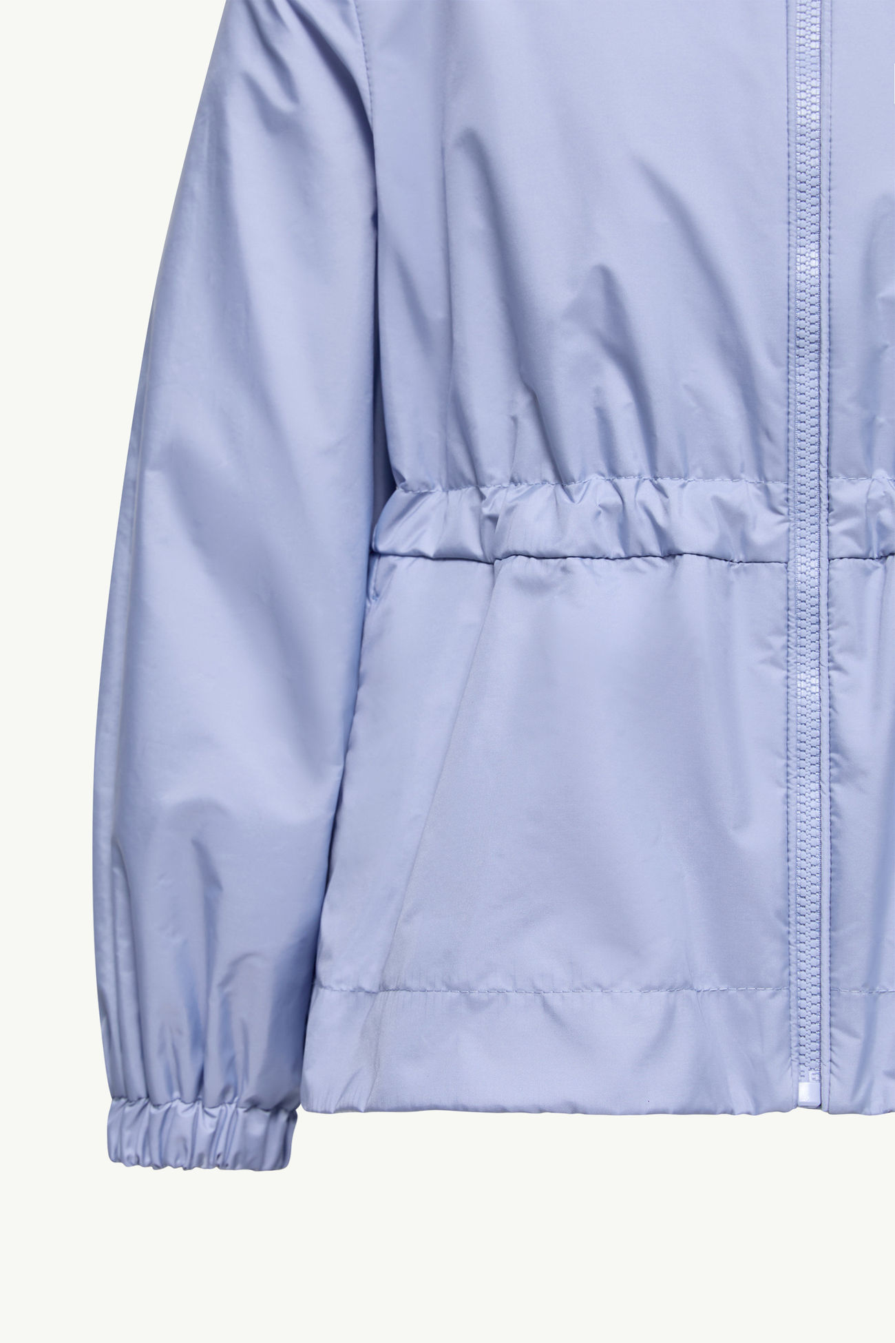 Giacca Eduarda in Nylon Technique Bambina Celeste Moncler 3