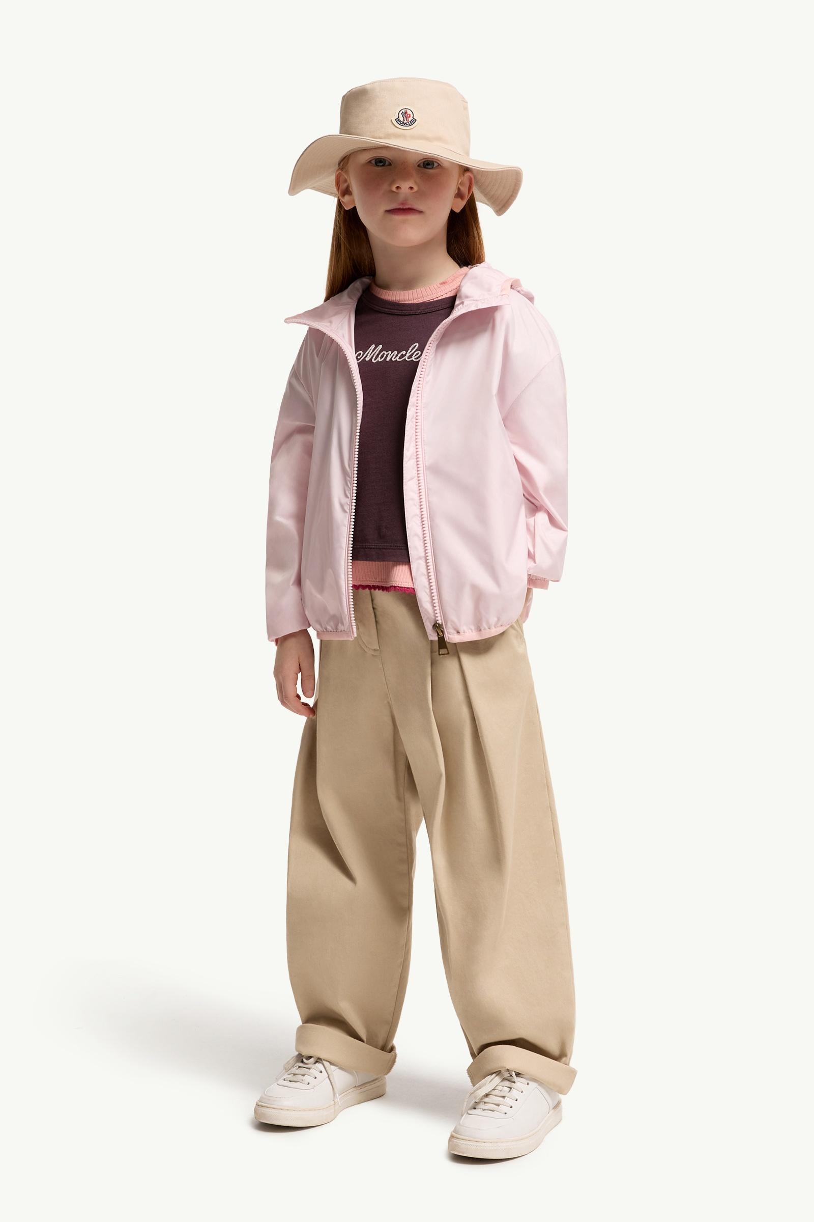 Light Pink Fegeo Hooded Jacket - Jackets & Raincoats for Children