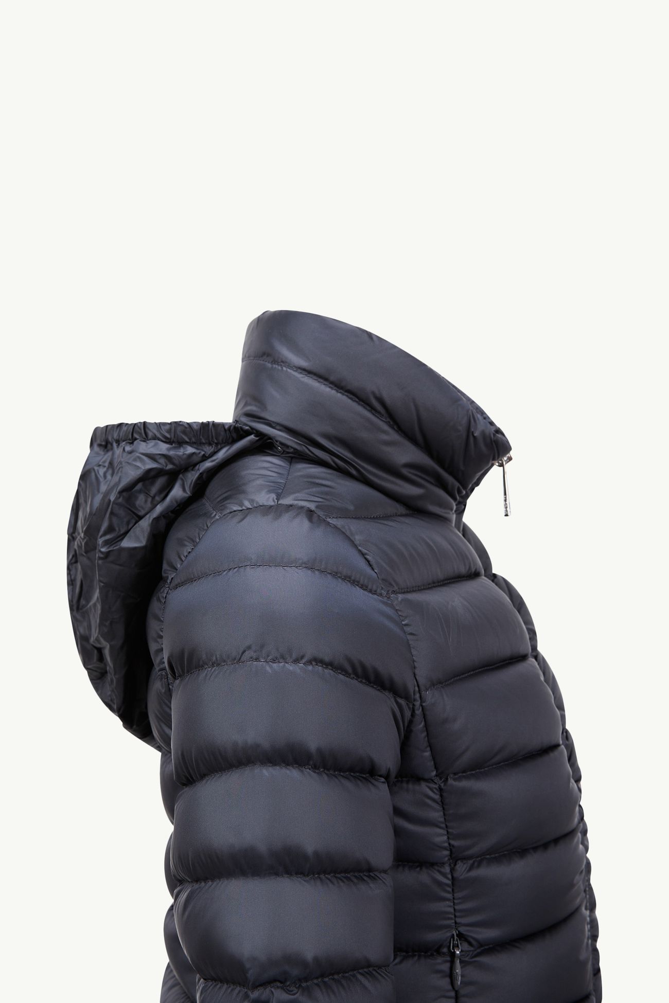Ige kurze Daunenjacke mit Kapuze Mädchen Navyblau Moncler 3