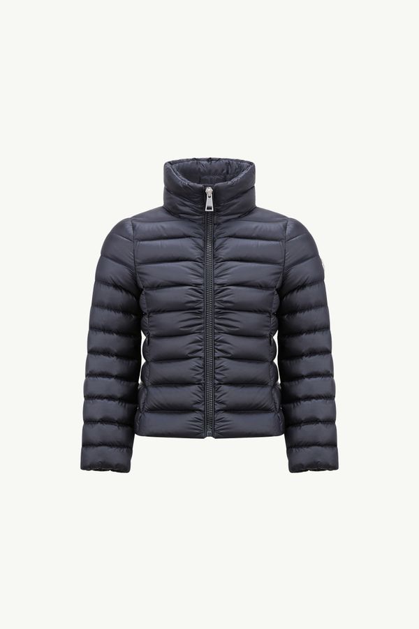 Ige 후드 다운 재킷 키즈 여아 네이비 블루 Moncler 0