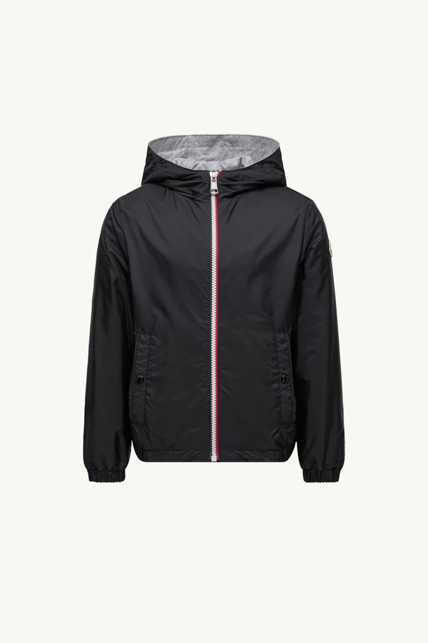 New Urville男童连帽风衣外套 男童 黑色 Moncler 0