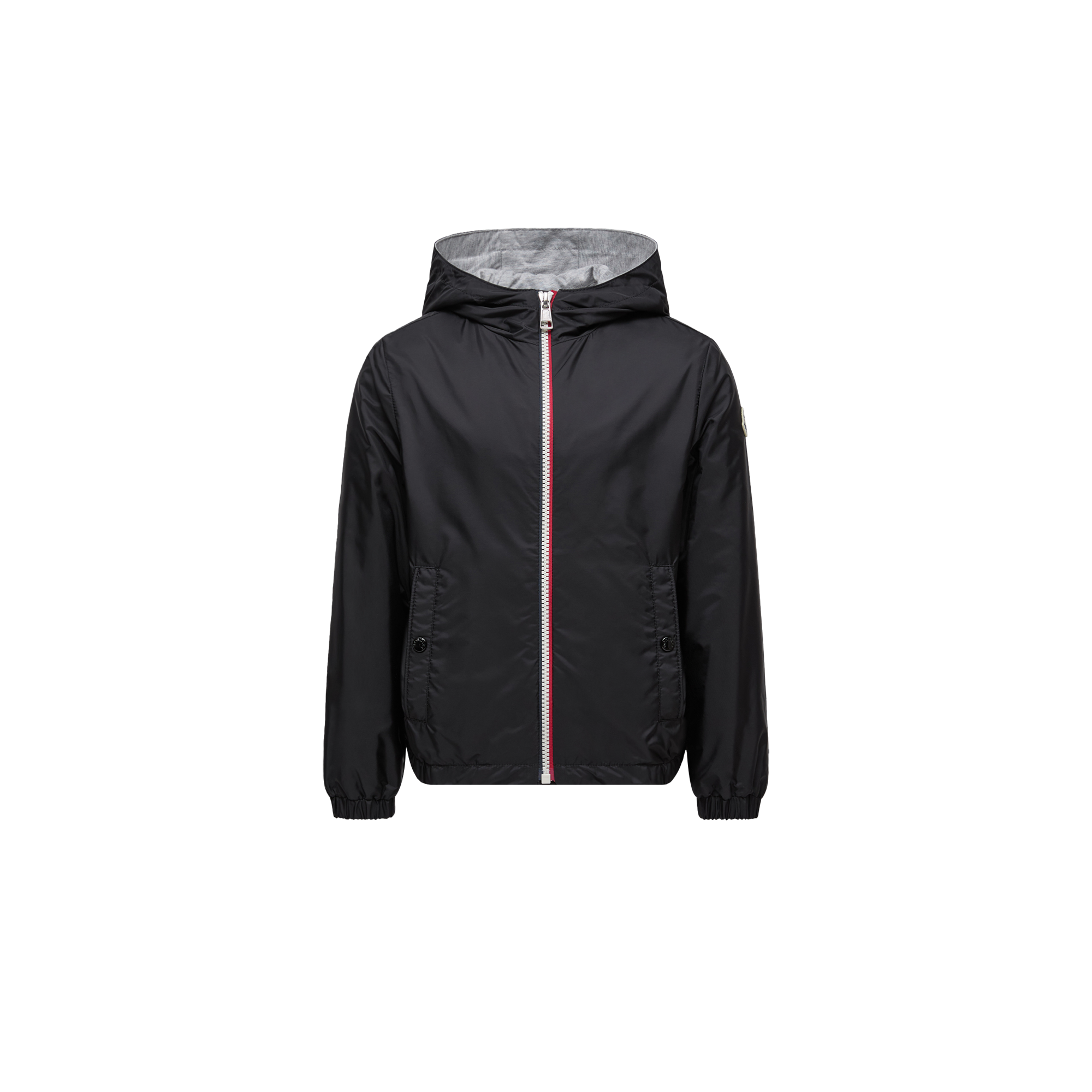 Moncler  New Urville Hooded Jacket for Boys in Black, Size: 8Y